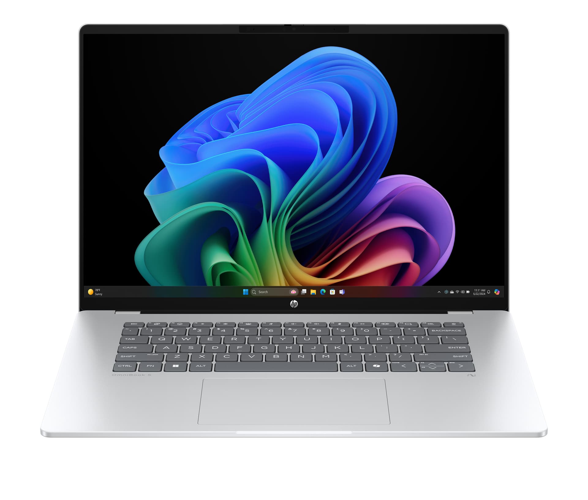 HP - Portátil HP OmniBook 5 16-bf0000ns Copilot+PC, QC Snapdragon X1-26-100, 16GB, 512GB SSD, 16' OLED, W11. - imagen 2