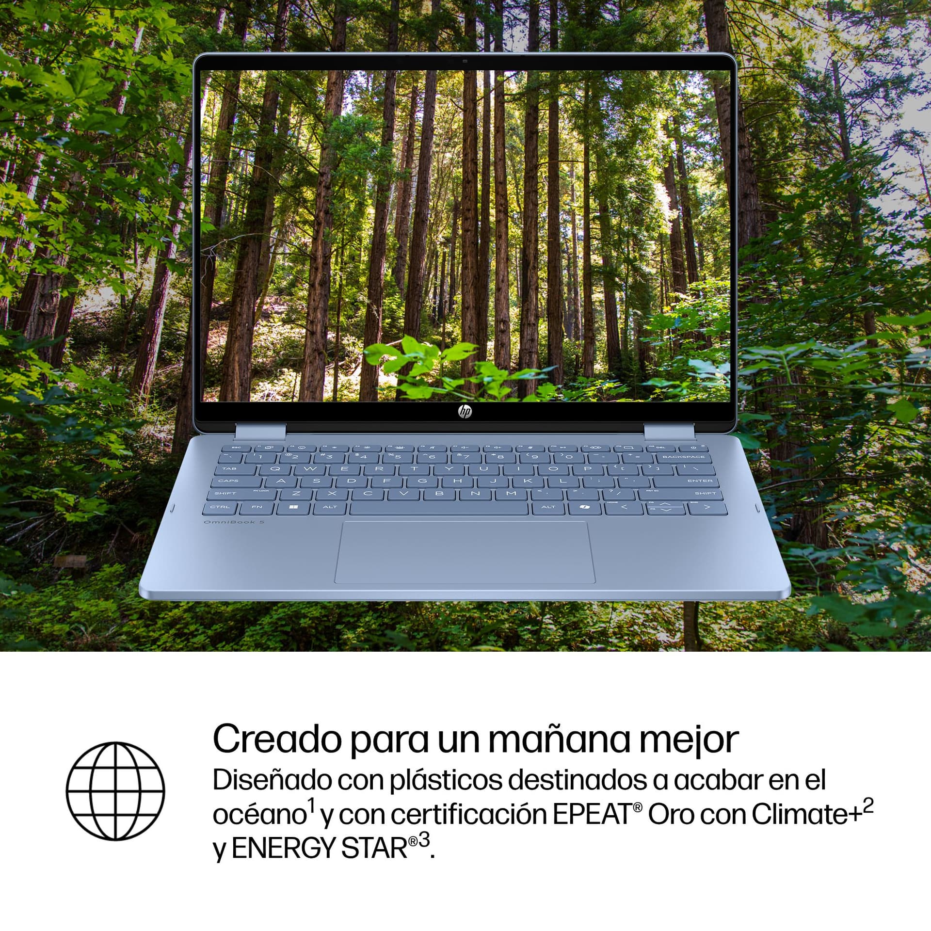 HP - Convertible 2 en 1 HP OmniBook 5 Flip 14-fp0042ns, Intel Core 5 120U, 16GB, 1TB SSD, 14" OLED, W11, Sin cargador. - imagen 15