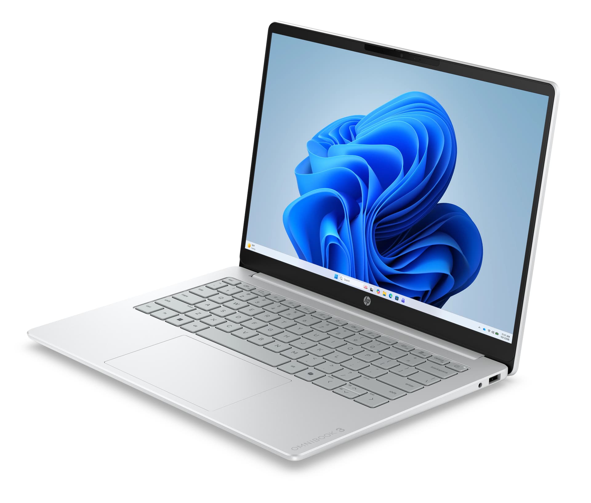 HP - Portátil HP OmniBook 3 14-ht0007nsx, Intel Core Ultra 5 225U, 8GB, 512GB SSD, 14", W11, Sin cargador. - imagen 4
