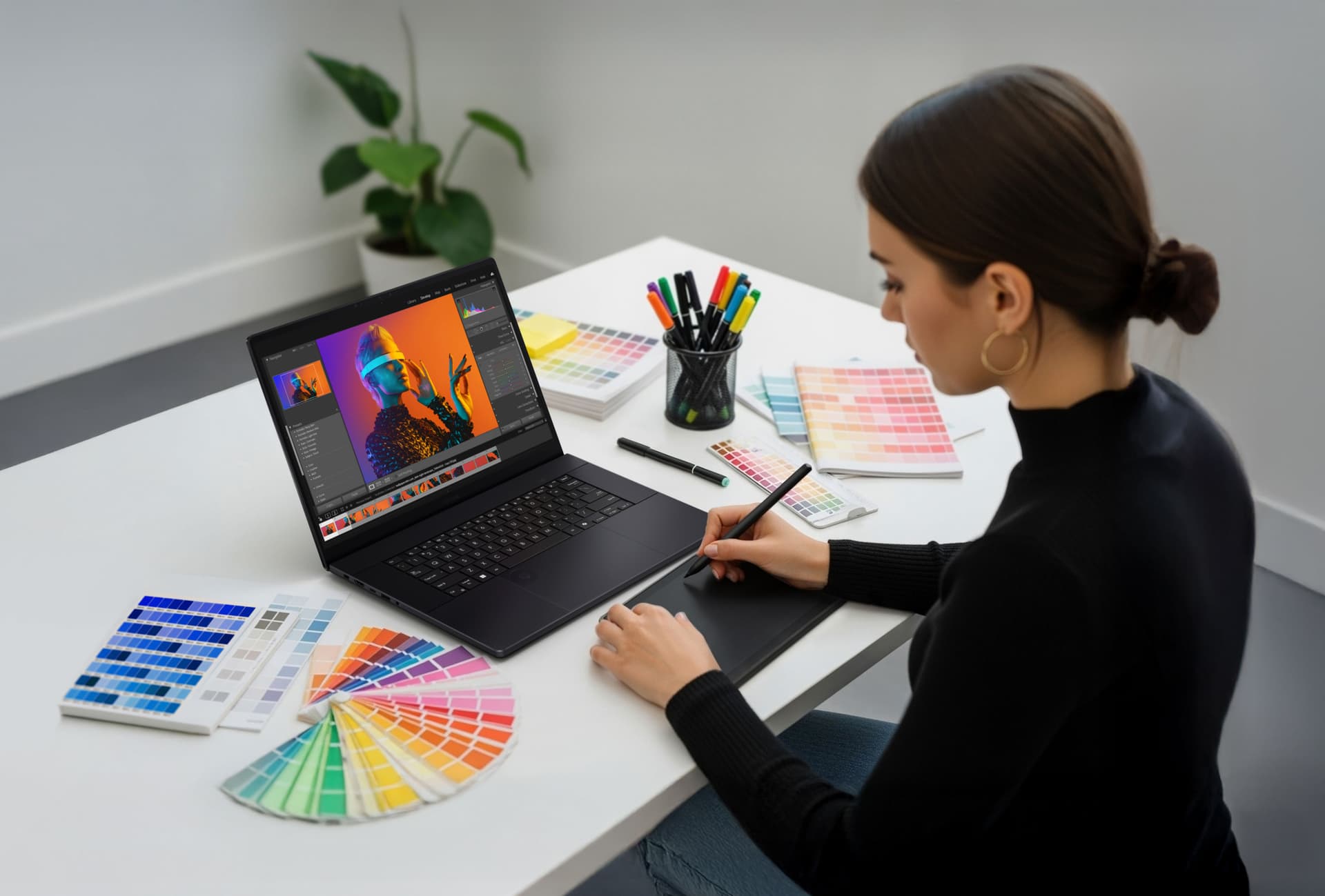 Portátil - ASUS ProArt P16 OLED H7606WX-SE024W Copilot+ PC, 16 " WQUXGA, AMD Ryzen™ AI 9 HX 370 50 TOPS, 64GB RAM, 2+2TB SSD, RTX™ 5090, Windows 11 H - imagen 15