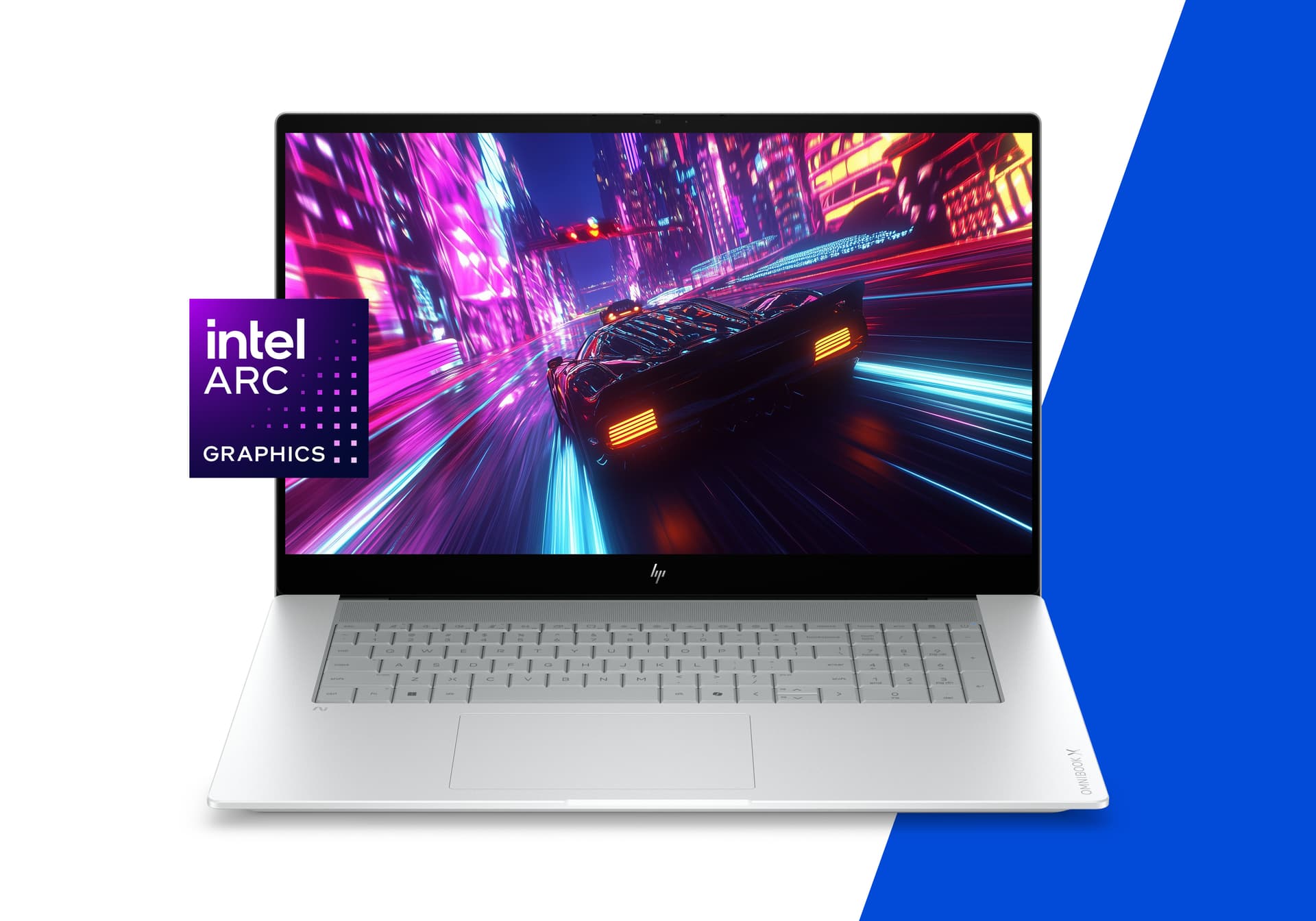 HP - Portátil HP OmniBook X 17-de0000ns, Copilot+PC, Intel Core Ultra X7-358H, 32GB, 2TB SSD, Intel Arc Pro B390, 17,3', W11, Sin cargador. - imagen 5