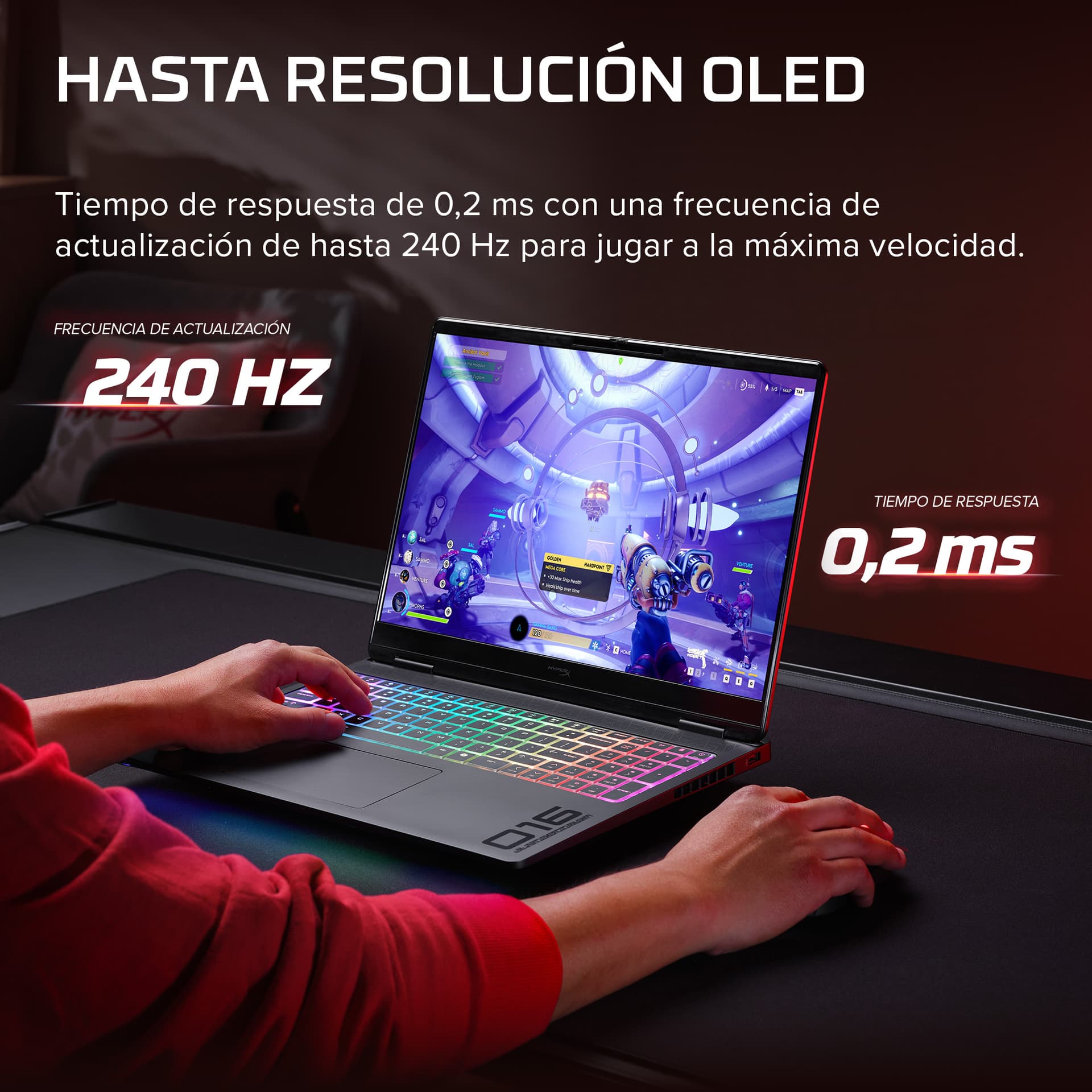 Portátil gaming HyperX OMEN 16-ah1004ns - imagen 9