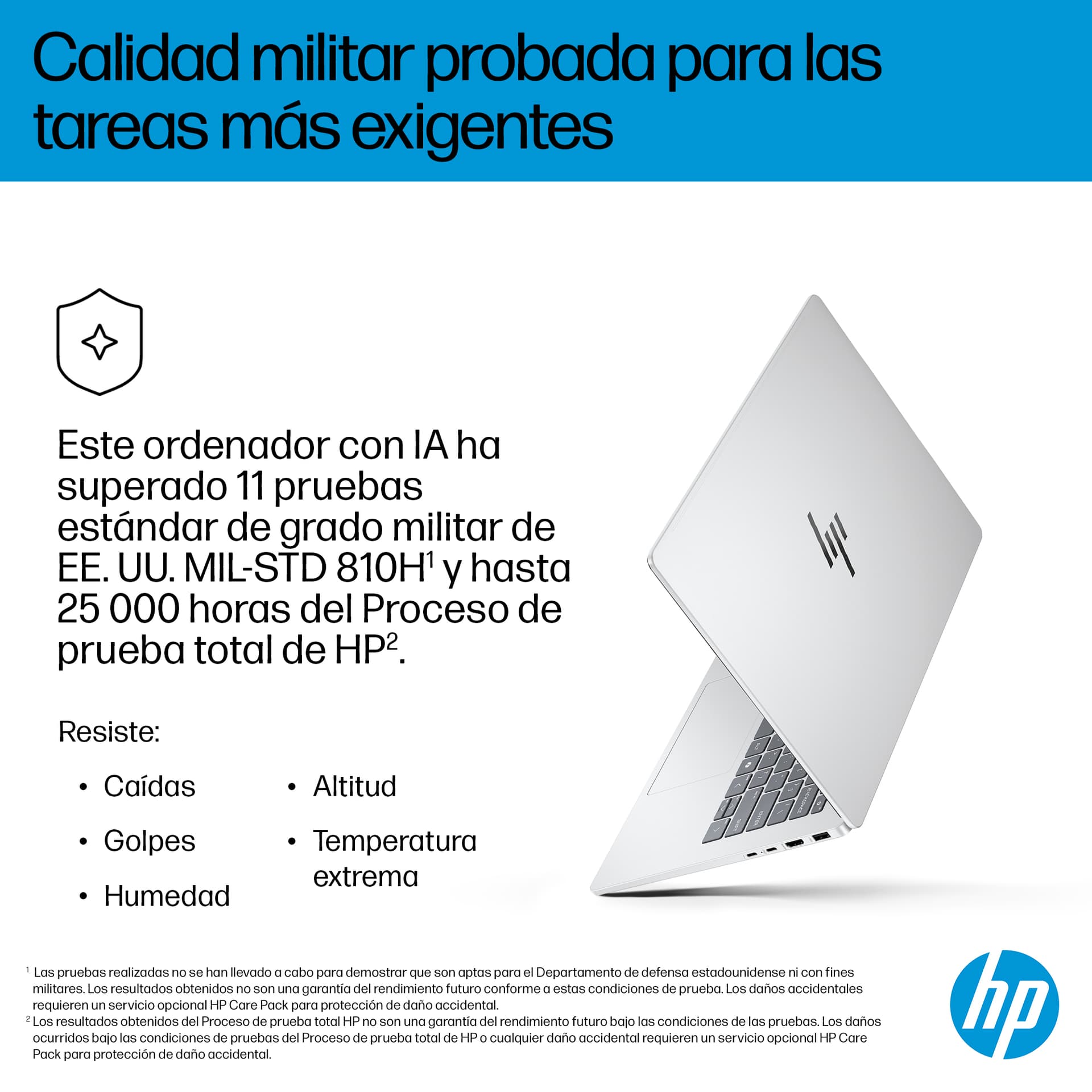 HP - Portátil HP OmniBook 7 14-fr0001ns, Intel Core Ultra 5 EVO-225U, 16GB, 1TB SSD, 14' OLED, W11. - imagen 10