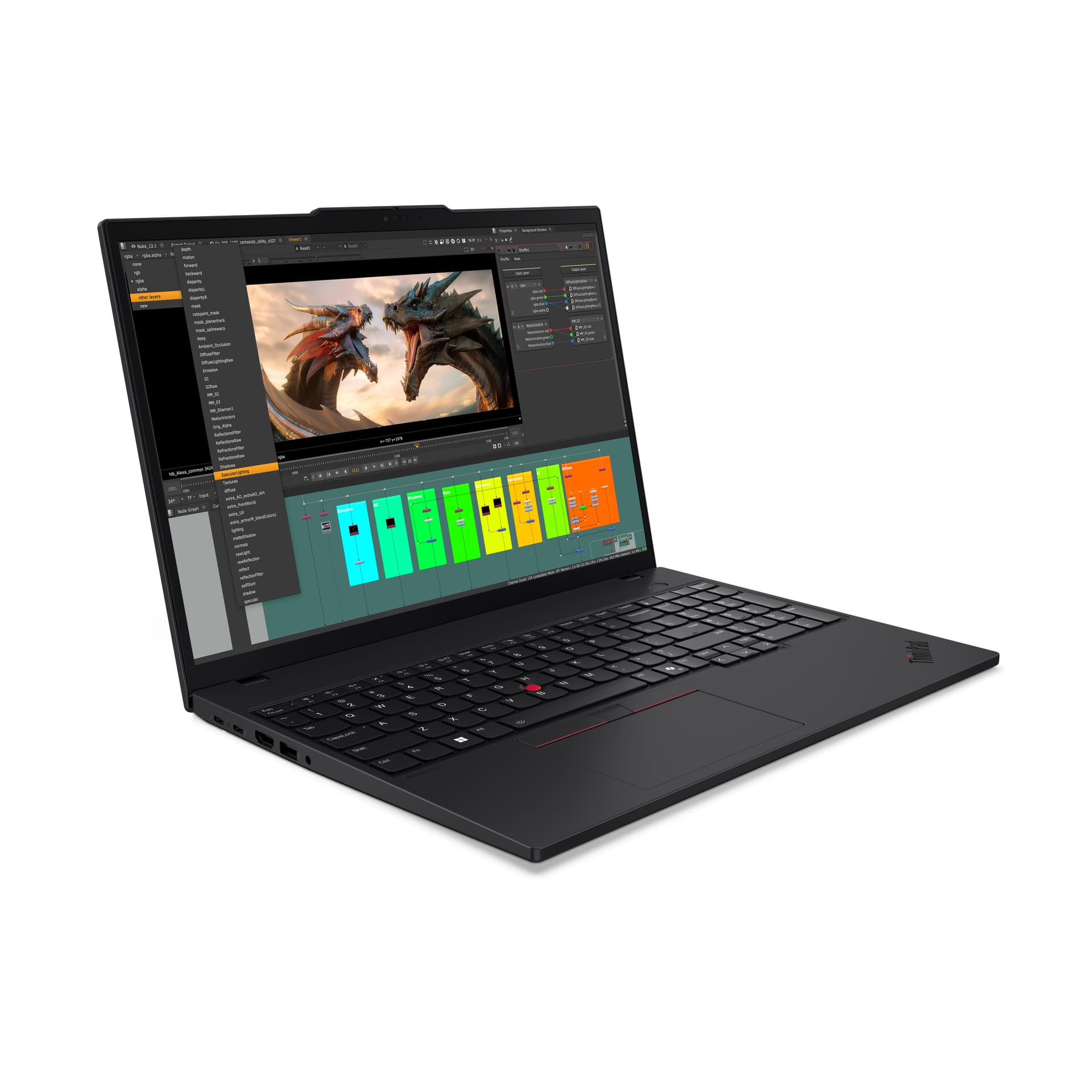 Convertible 2 en 1 - Lenovo ThinkPad P16s Gen 4 Profesional Copilot+ PC, 16" WUXGA, AMD Ryzen™ AI 7 PRO 350, 50 TOPS, 32GB RAM, 1TB, W11Pro - imagen 8