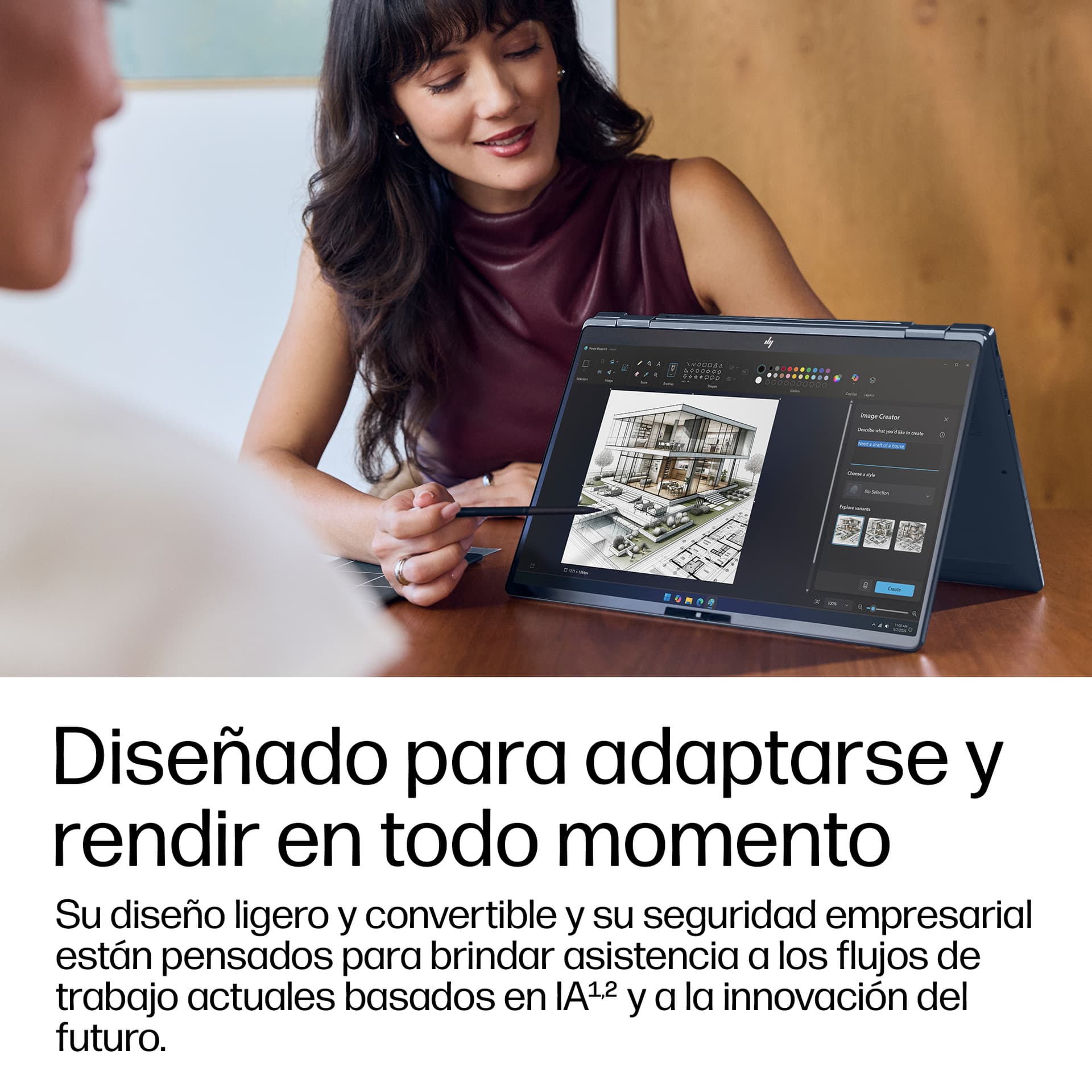 Portátil Profesional HP EliteBook X Flip G2i 14" con IA - imagen 7