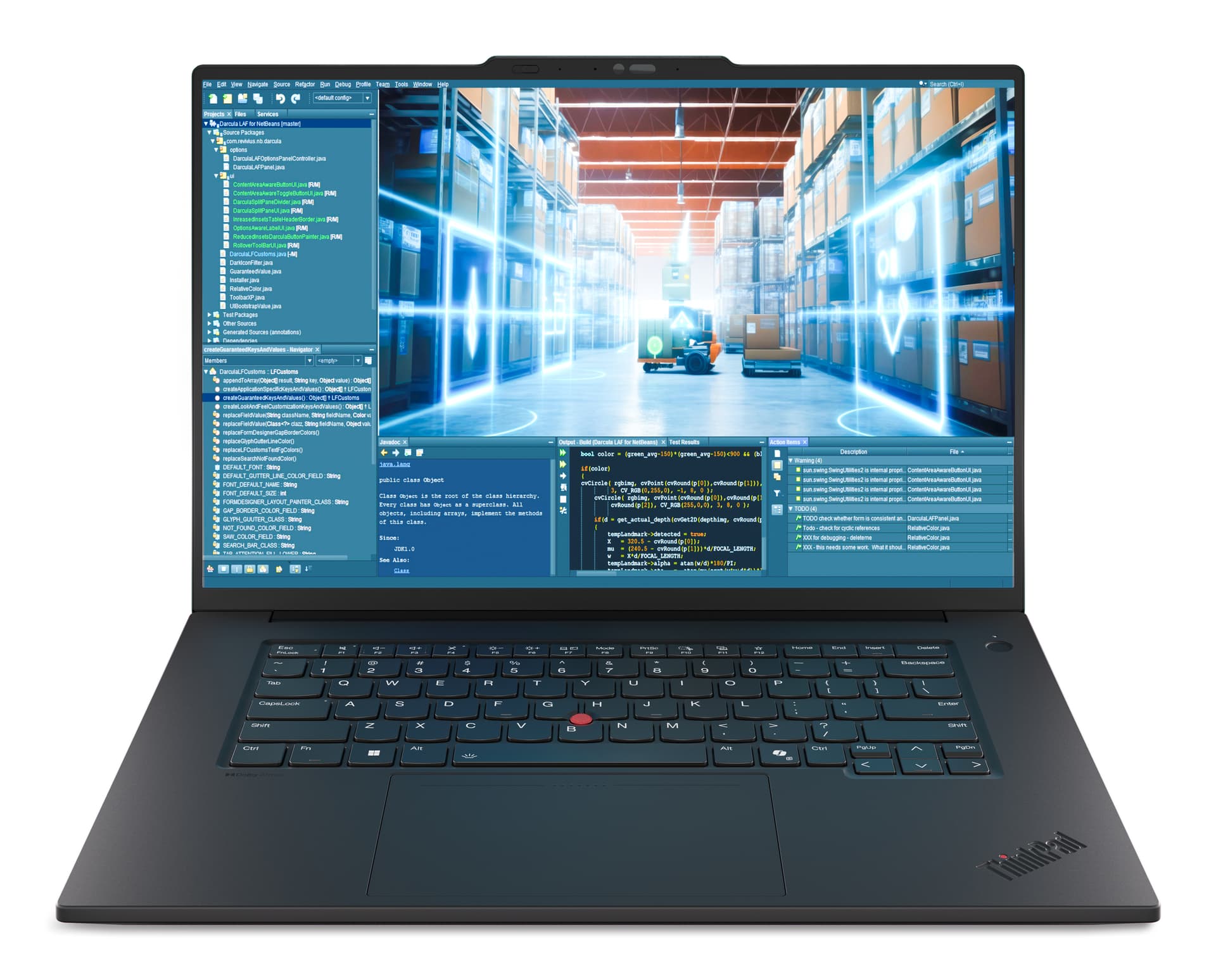 Portátil - Lenovo ThinkPad T1g Gen 8 Profesional, 16" WUXGA, Intel® Core™ Ultra 7 265H, 32GB RAM, 1TB SSD, GeForce RTX™ 5070, Windows 11 Pro - imagen 2