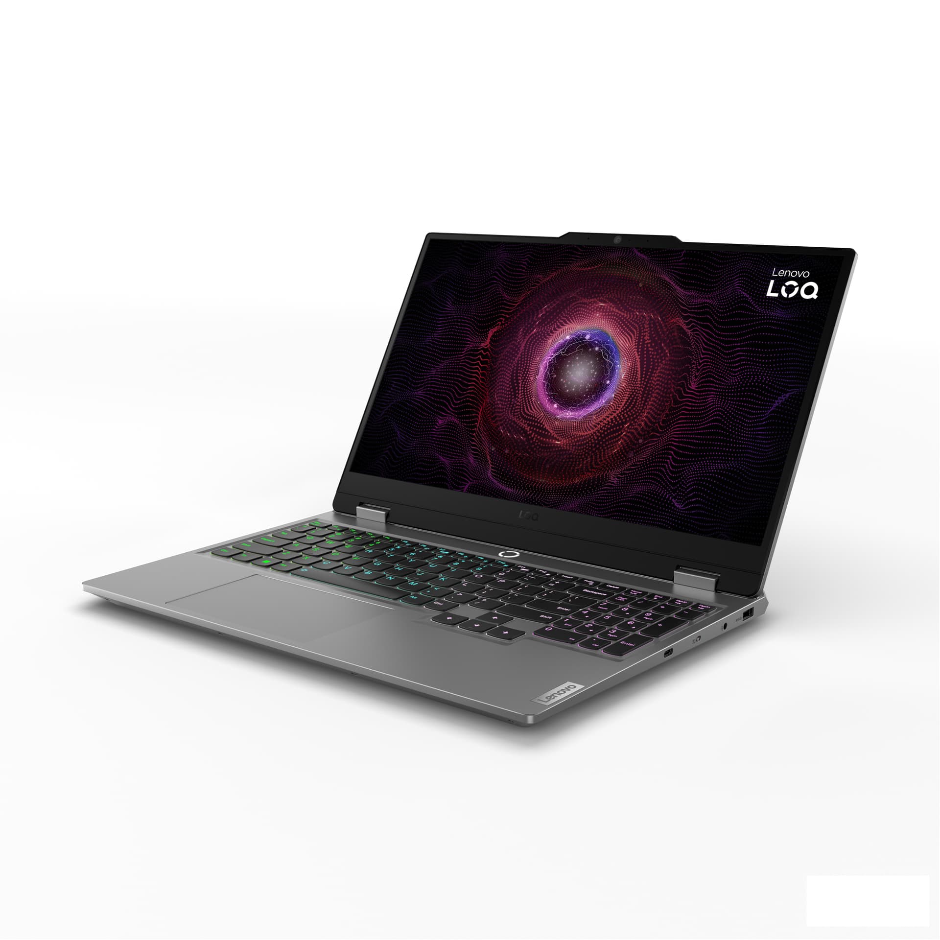 Portátil gaming - Lenovo LOQ 15AHP9, 15.6" Full-HD, AMD Ryzen™ 7 7445HS, 16GB RAM, 512GB SSD, GeForce RTX™ 3050, Sin sistema operativo, Negro - imagen 4