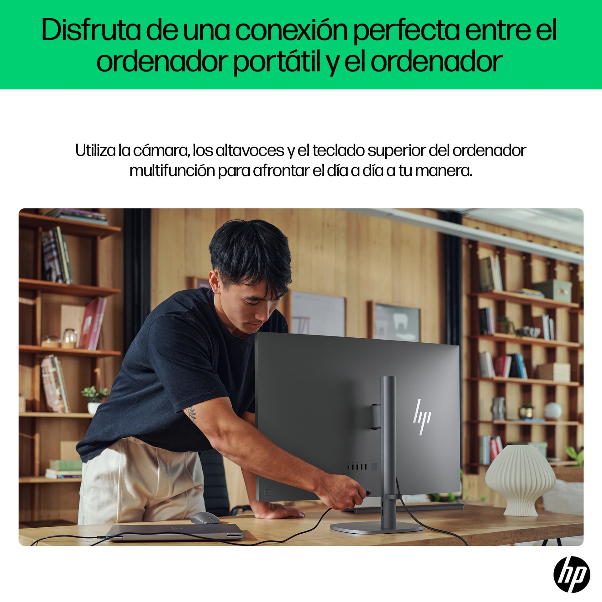 HP - All-in-One HP OmniStudio X 32-c0006ns, Intel Core Ultra 5-125H, 32GB, 1TB SSD, 31,5', W11. - imagen 8