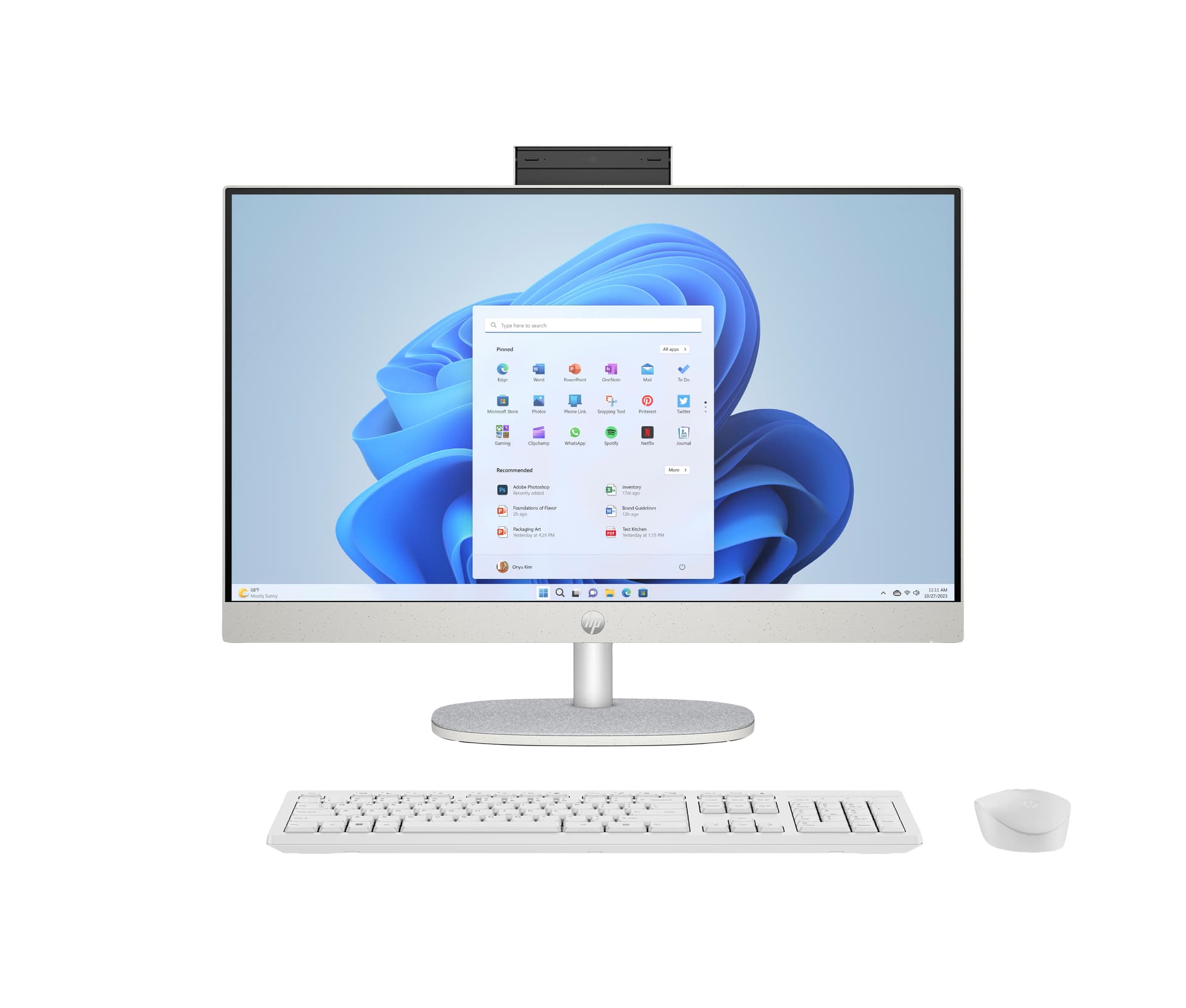HP - All-in-One HP 24-cr1000ns, Intel Core Ultra 5-125U, 32GB, 1TB SSD, 23,8', W11. - imagen 2