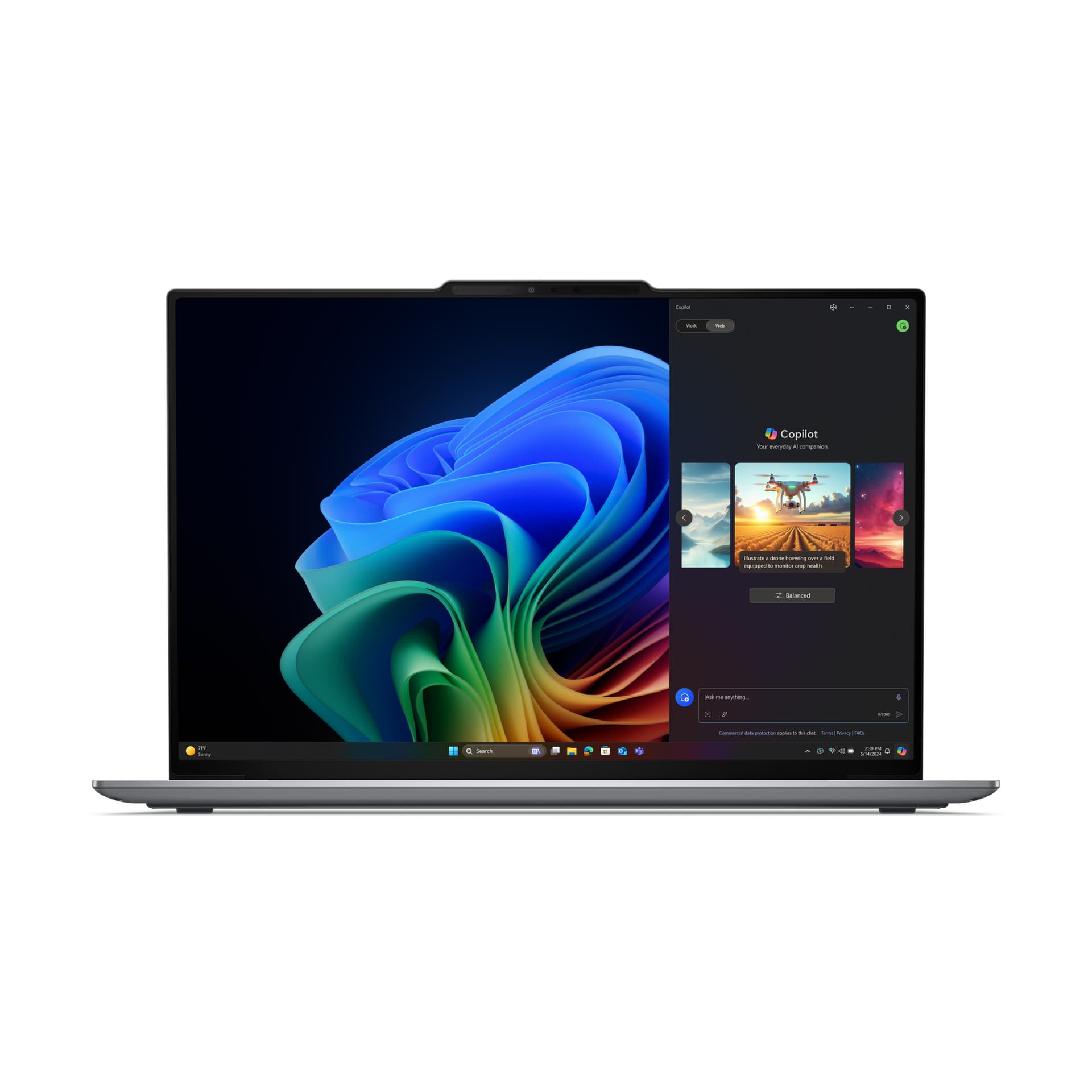 Convertible 2 en 1 - Lenovo ThinkPad X9-15 Profesional Copilot+ PC, 15.3" 2.8K, Intel Evo Edition Ultra 7 258V, 32GB RAM, 1TB, Arc Graphics, W11 Pro - imagen 8