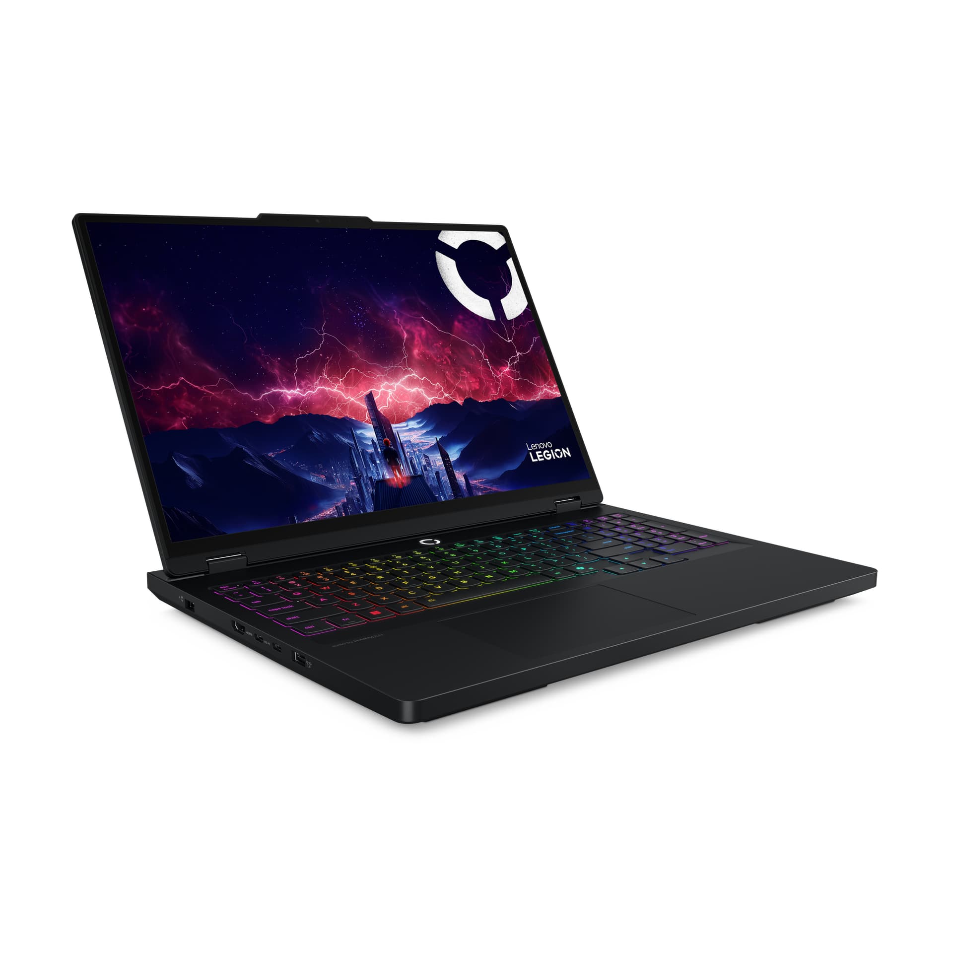 Portátil gaming - Lenovo Legion Pro 5 16ADR10, 16" WQXGA, AMD Ryzen™ 9 8940HX, 32GB RAM, 1TB SSD, GeForce RTX™ 5070, Sin sistema operativo, Negro - imagen 3