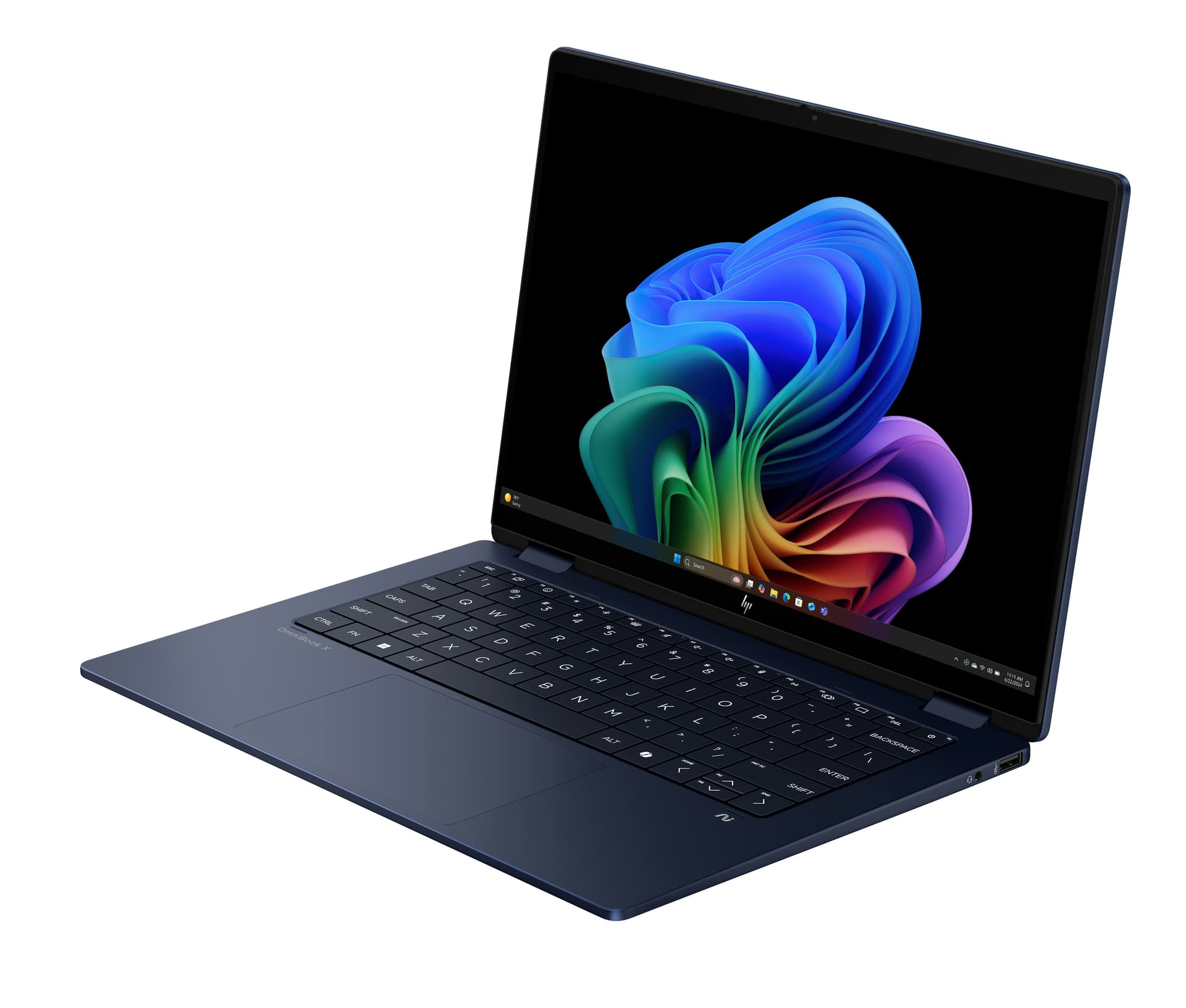 HP - Convertible 2 en 1 HP OmniBook X Flip 14-fm0001ns, Copilot+PC, Intel Core Ultra 7 EVO-256V, 16GB, 1TB SSD, 14' OLED, W11. - imagen 17