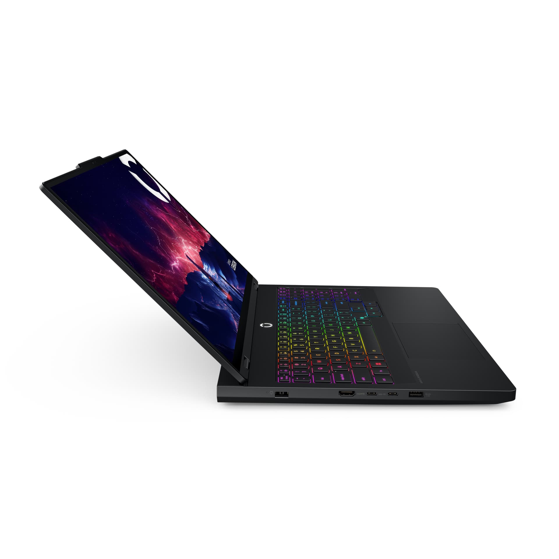 Portátil gaming - Lenovo Legion Pro 5 16ADR10, 16" WQXGA, AMD Ryzen™ 9 8940HX, 32GB RAM, 1TB SSD, GeForce RTX™ 5070, Sin sistema operativo, Negro - imagen 8