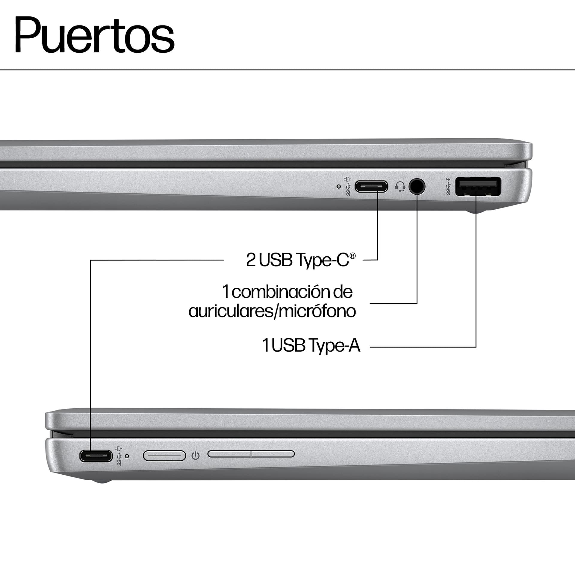 HP - Chromebook convertible 2 en 1 HP Chromebook Plus 14b-cd0000ns x360, i3-N305, 8GB, 256GB UFS, 14', ChromeOS. - imagen 4