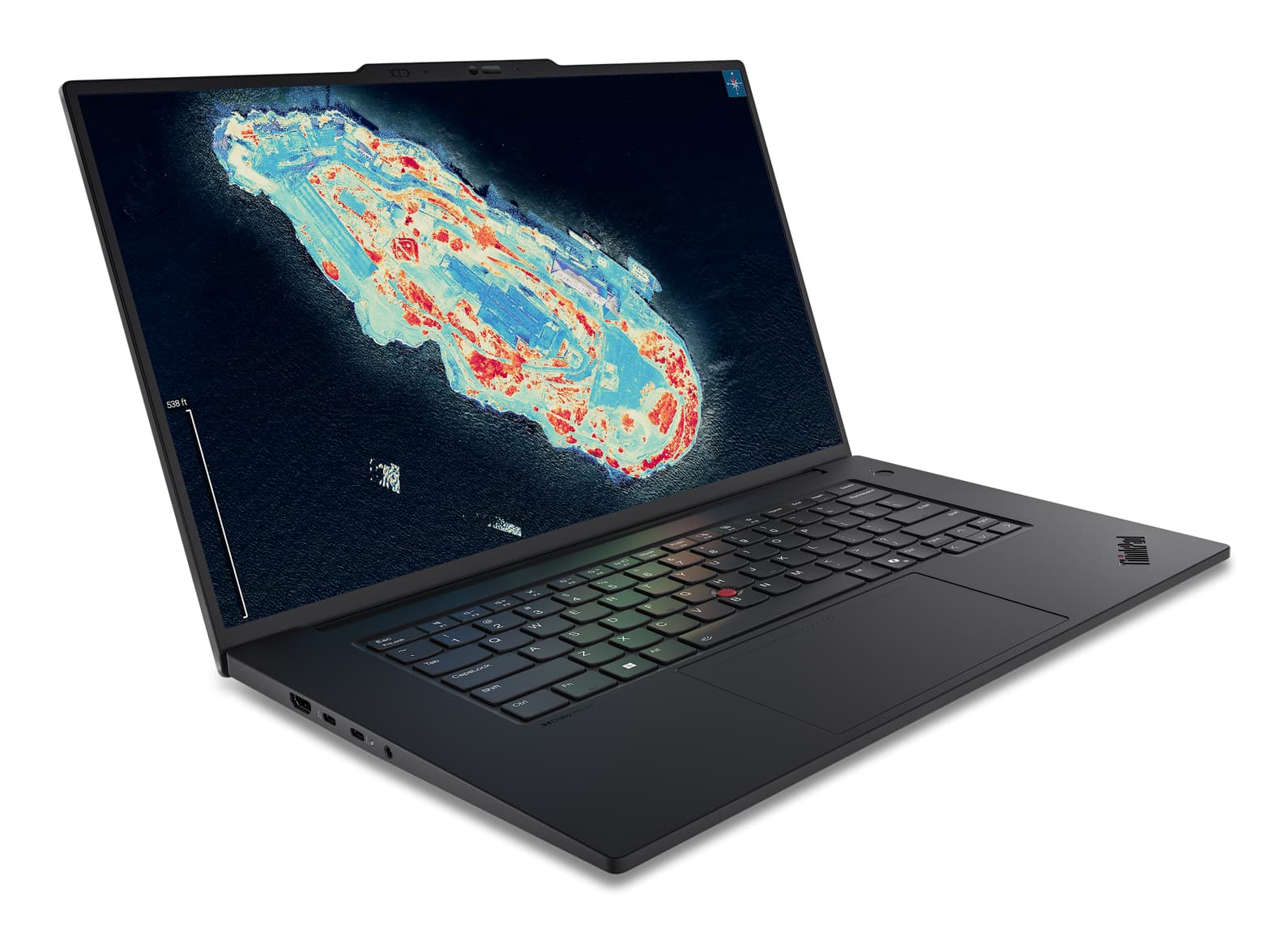 Portátil - Lenovo ThinkPad T1g Gen 8 Profesional, 16" WUXGA, Intel® Core™ Ultra 7 265H, 32GB RAM, 1TB SSD, GeForce RTX™ 5070, Windows 11 Pro - imagen 3