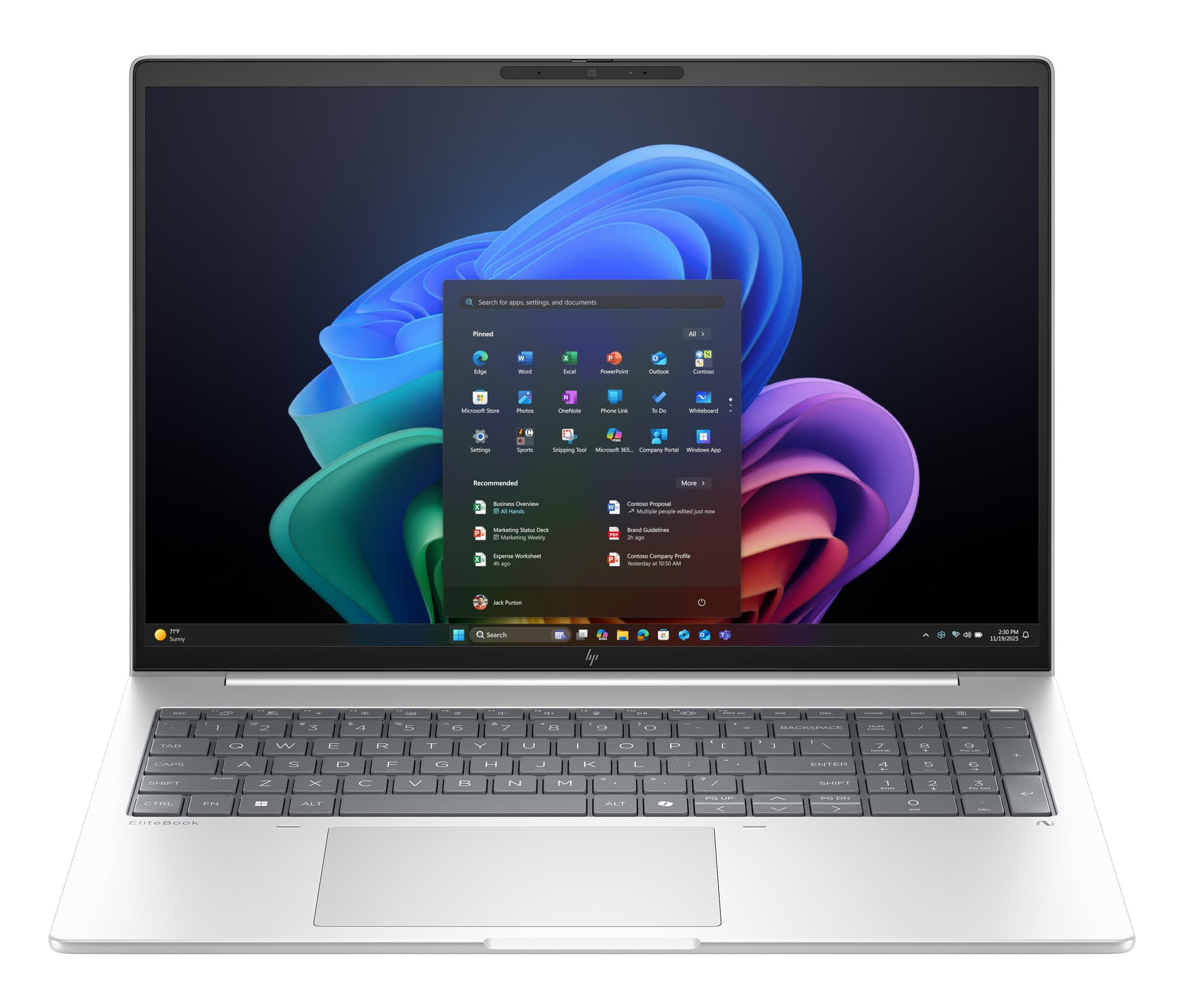 Portátil Profesional HP EliteBook 8 G1i 16" con IA - imagen 2