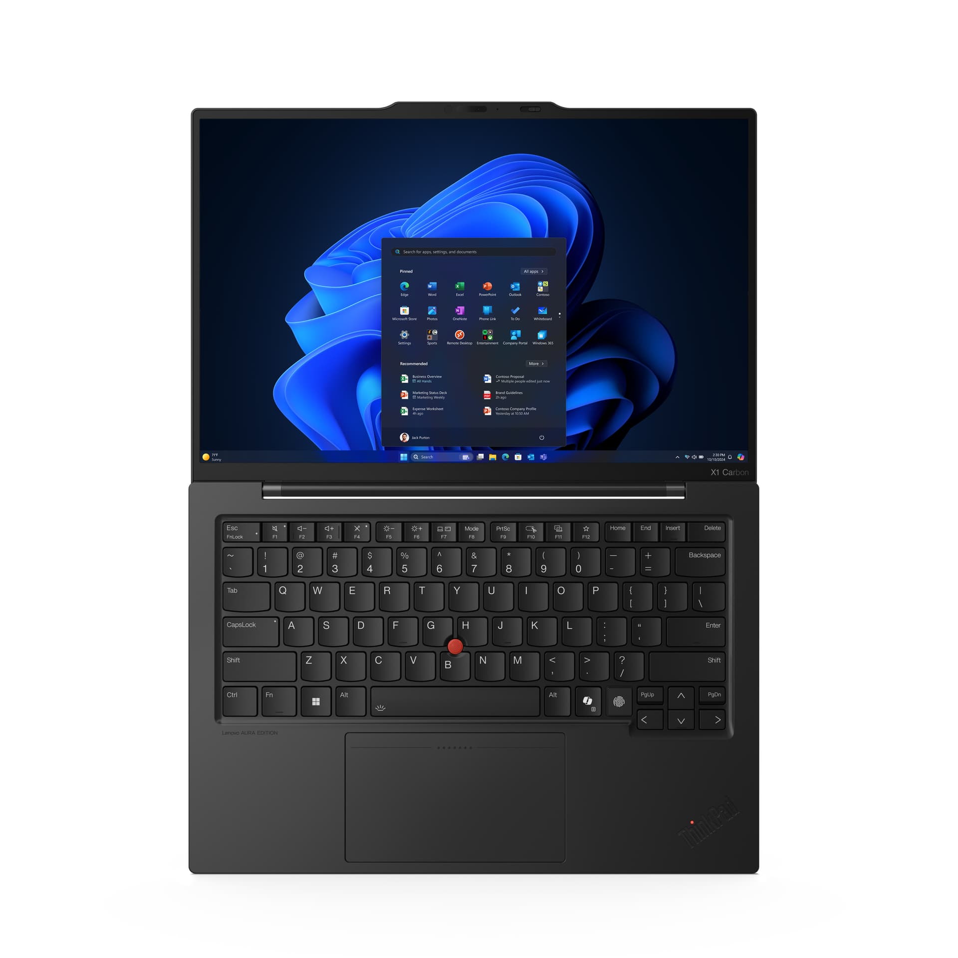 Convertible 2 en 1 - Lenovo ThinkPad X1 Carbon Gen 13 Aura Profesional, 14" WUXGA, Intel® Core Ultra 7 255U, 32GB RAM, 1TB, UHD Graphics, W11P, Negro - imagen 17