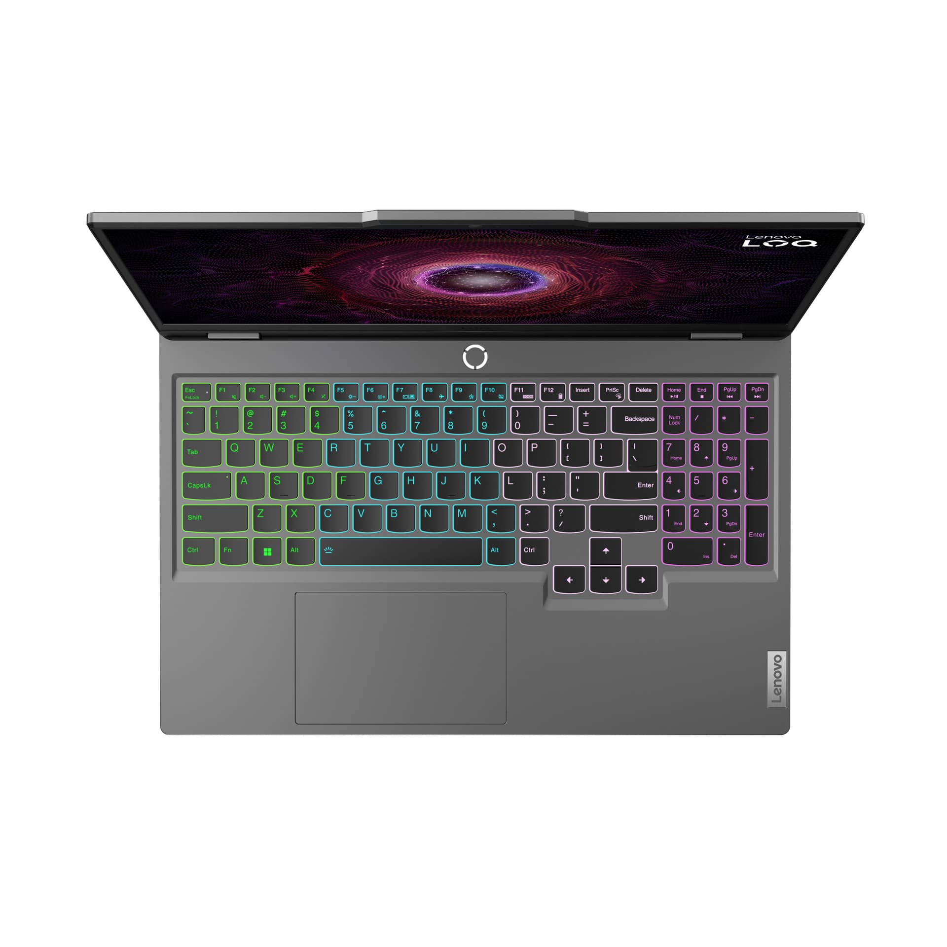 Portátil gaming - Lenovo LOQ 15AHP9, 15.6" Full-HD, AMD Ryzen™ 7 7445HS, 16GB RAM, 512GB SSD, GeForce RTX™ 3050, Sin sistema operativo, Negro - imagen 11