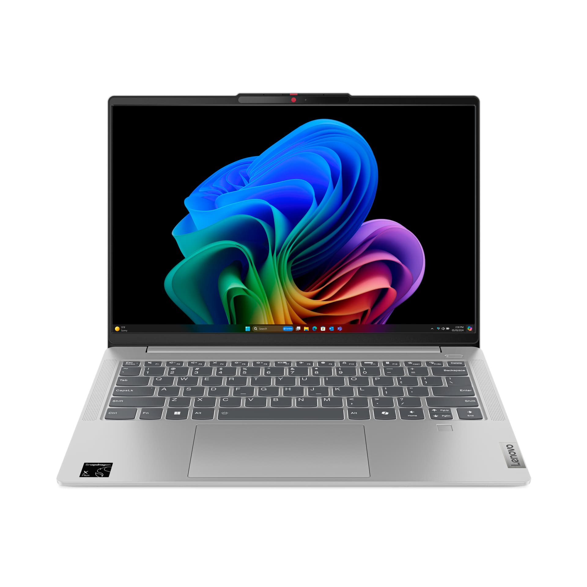 Portátil - Lenovo IdeaPad Slim 5 14Q8X9 Copilot+ PC, 14" WUXGA OLED, Snapdragon® X Plus X1P-42-100, 45 TOPS, 32GB RAM, 1TB SSD, Adreno™ Graphics, W11H - imagen 2
