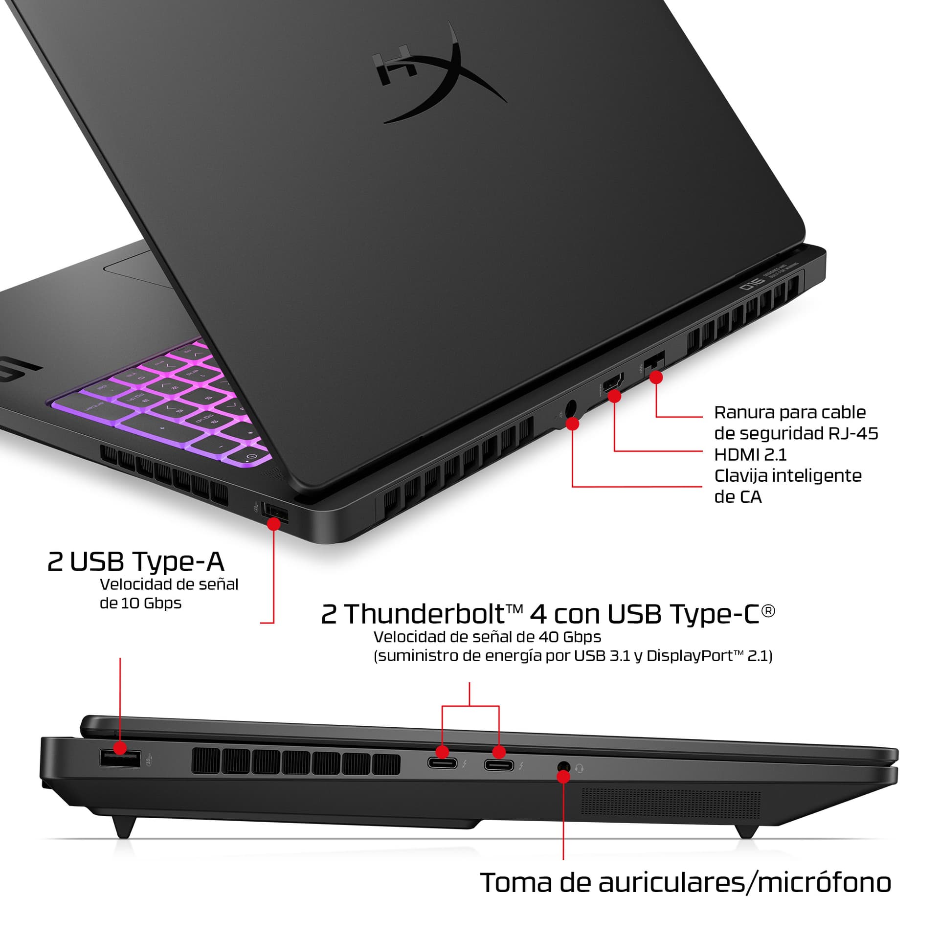 Portátil gaming HyperX OMEN 16-ah1004ns - imagen 5