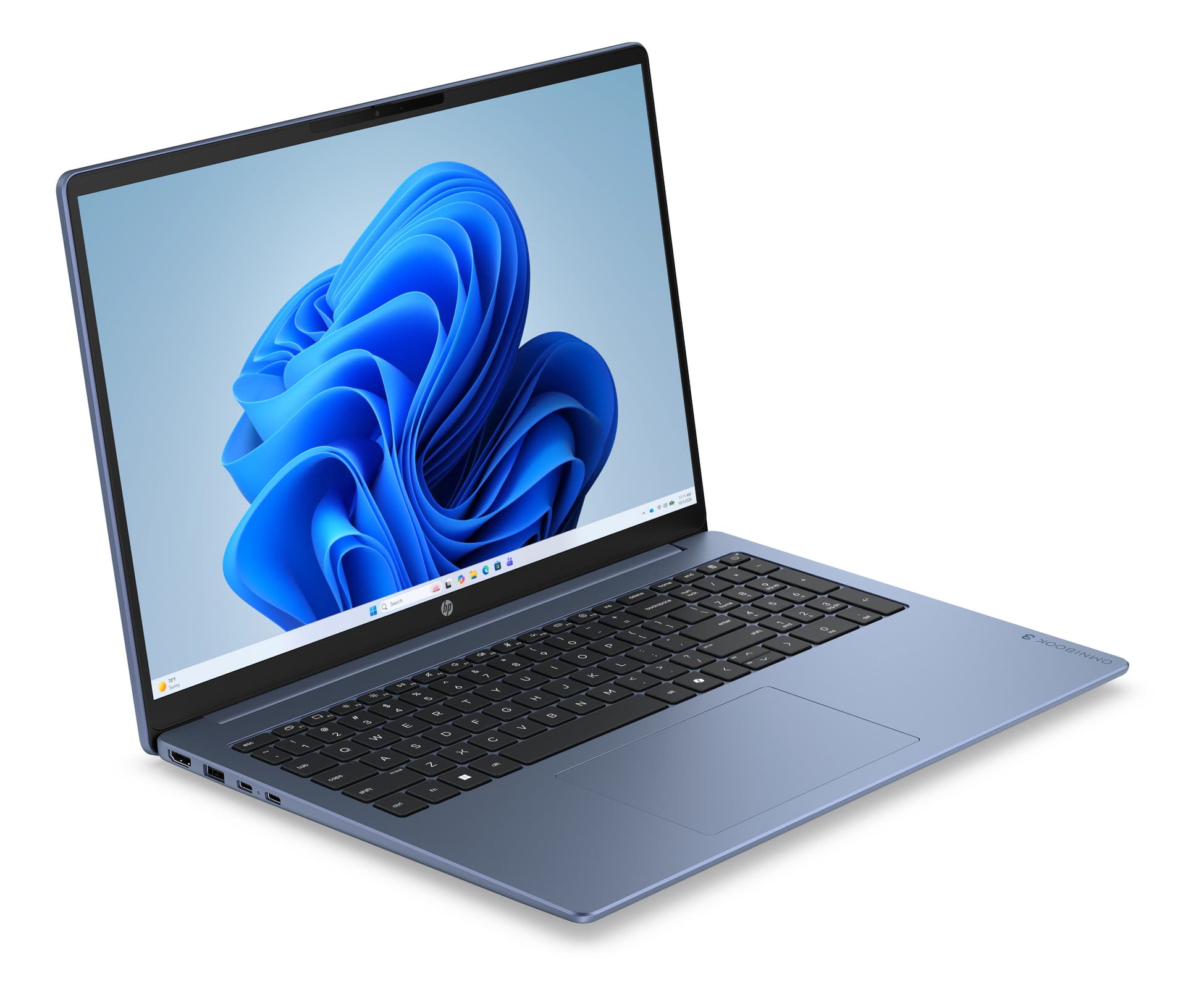 HP - Portátil HP OmniBook 3 16-by0000ns, Ryzen 5-40, 16GB, 512GB SSD, 16', W11, Sin cargador. - imagen 3