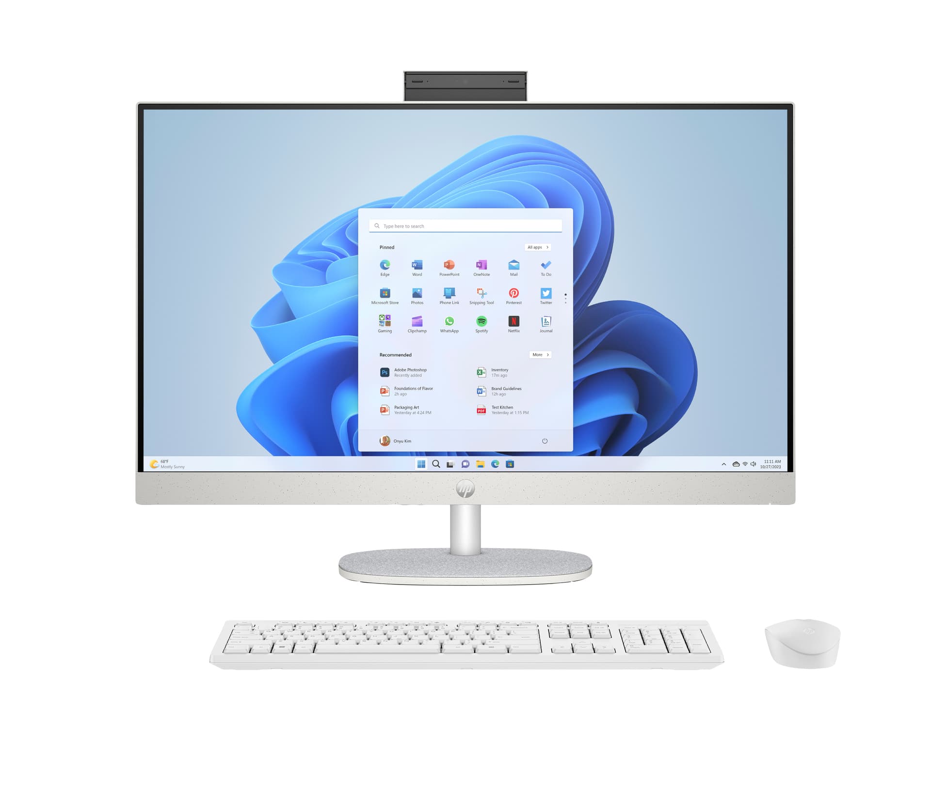 PC All in One HP 27-cr0119ns - imagen 2
