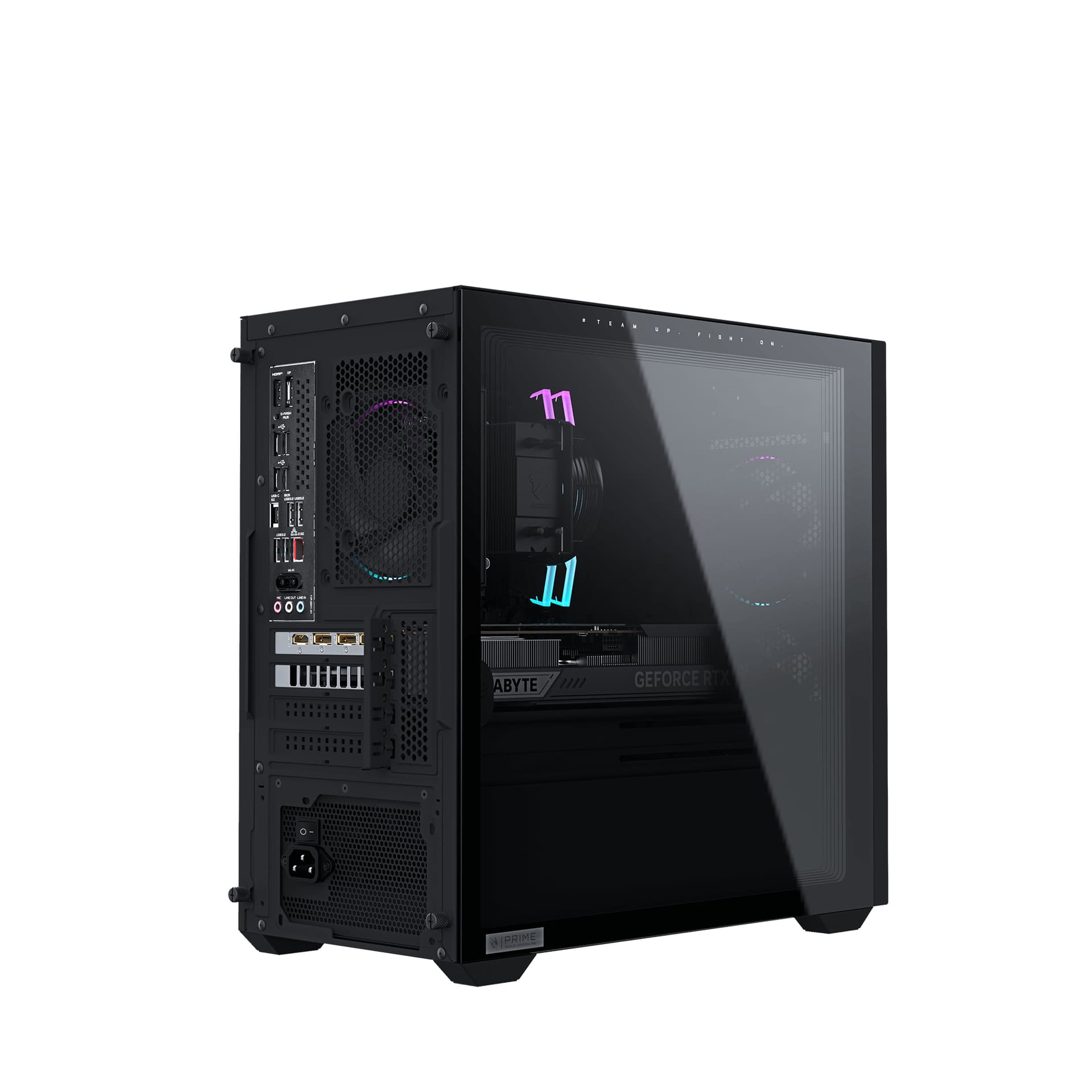 PC gaming - Gigabyte Aorus Prime 3 AP3A7N6T-5110, AMD Ryzen™ 7 9700X, 16 GB RAM, 1 TB SSD, GeForce RTX™ 5060 Ti, Windows 11 Home, Negro - imagen 9