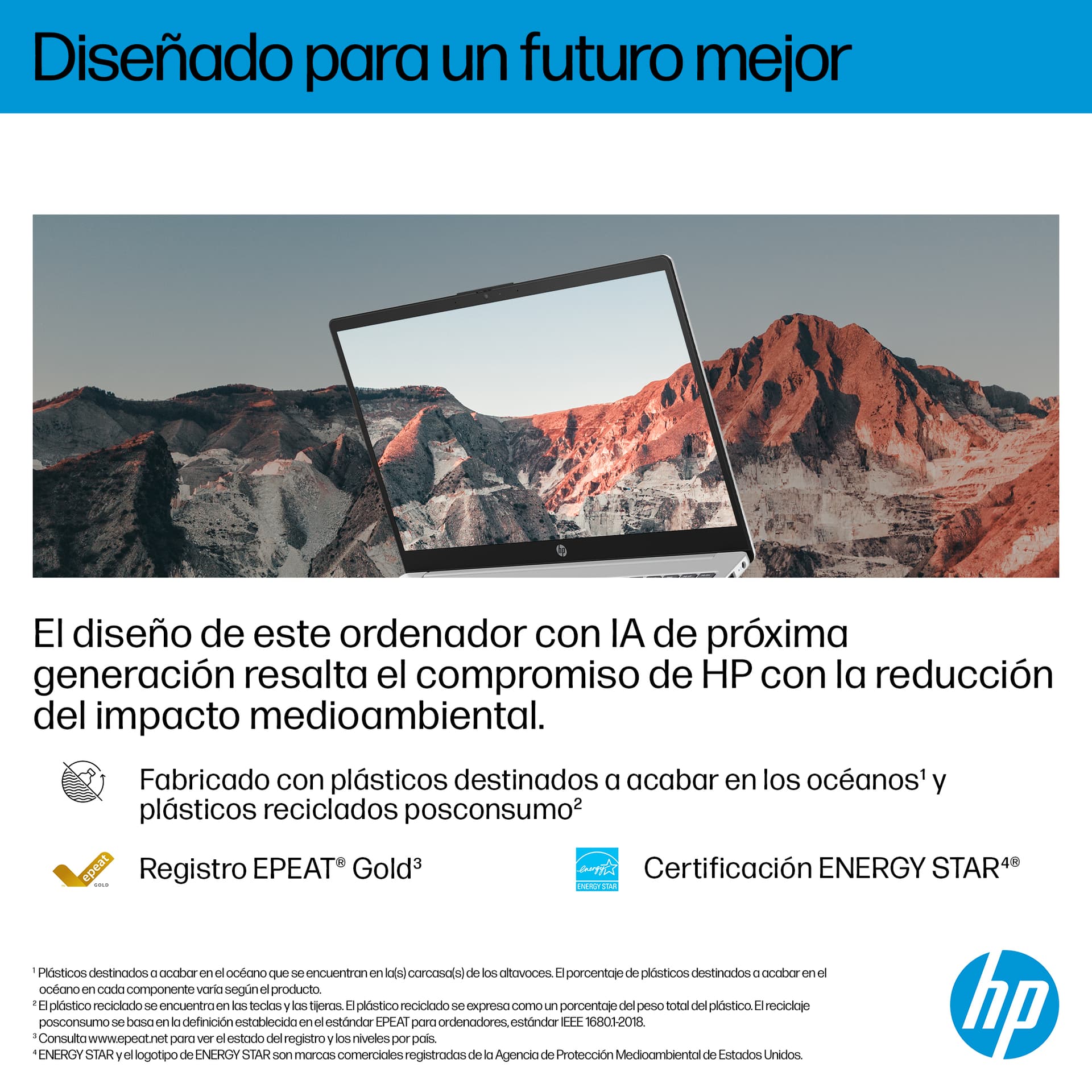 HP - Portátil HP OmniBook 3 15-fn0002ns, Copilot+PC, Ryzen IA 7-350, 16GB, 1TB SSD, 15,6', W11. - imagen 8