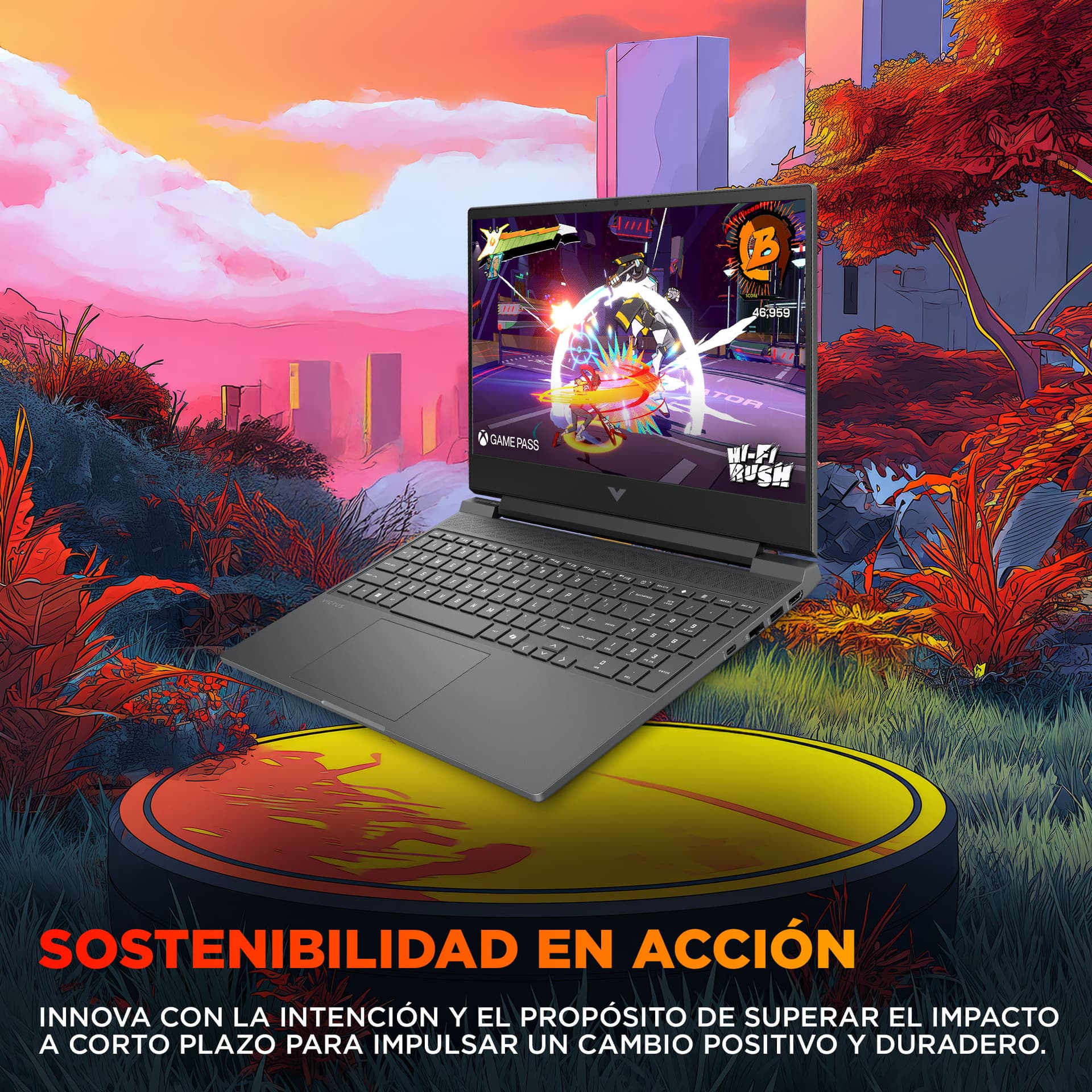 HP - Portátil Gaming HP VICTUS 15-fa2077ns, i7-14650HX, 16GB, 512GB SSD, NVIDIA GeForce RTX 4050 6GB, 15,6', Sin Sistema Operativo. - imagen 10