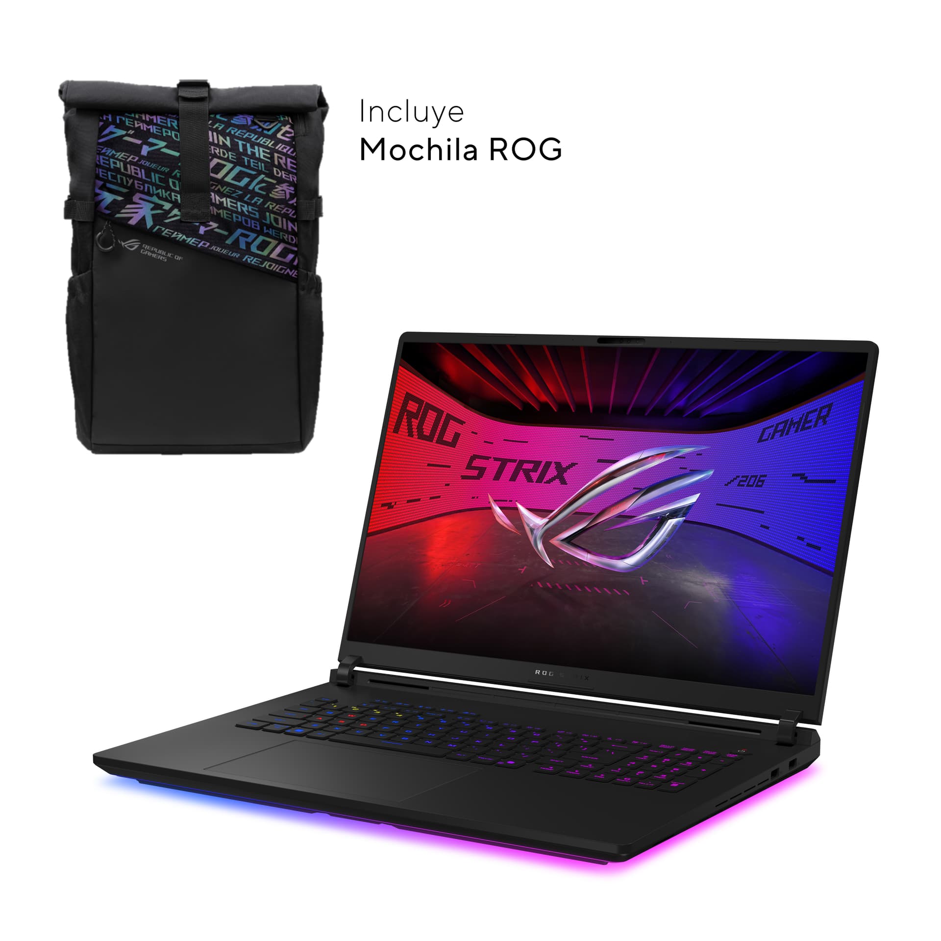 Portátil gaming - ASUS ROG Strix SCAR 18 G835LX-SA094W, " WQXGA, Intel® Core™ Ultra 9 275HX, 64GB RAM, 1TB SSD, GeForce RTX™ 5090, Windows 11 - imagen 2