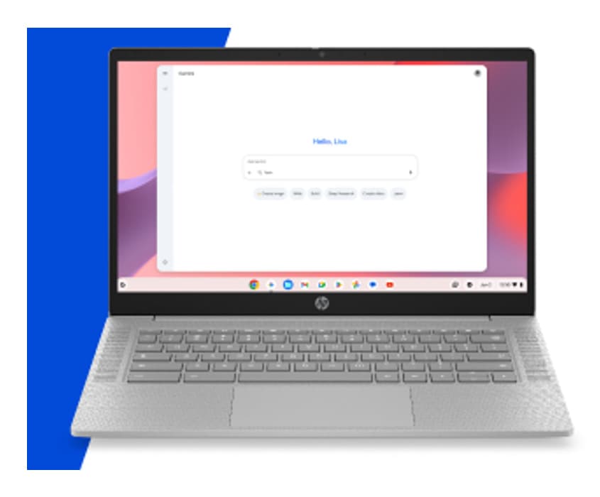 HP - Portátil HP Chromebook 14a-nm0004nsx, MTK 540 MT8189, 4GB, 128GB UFS, 14", ChromeOS. - imagen 7