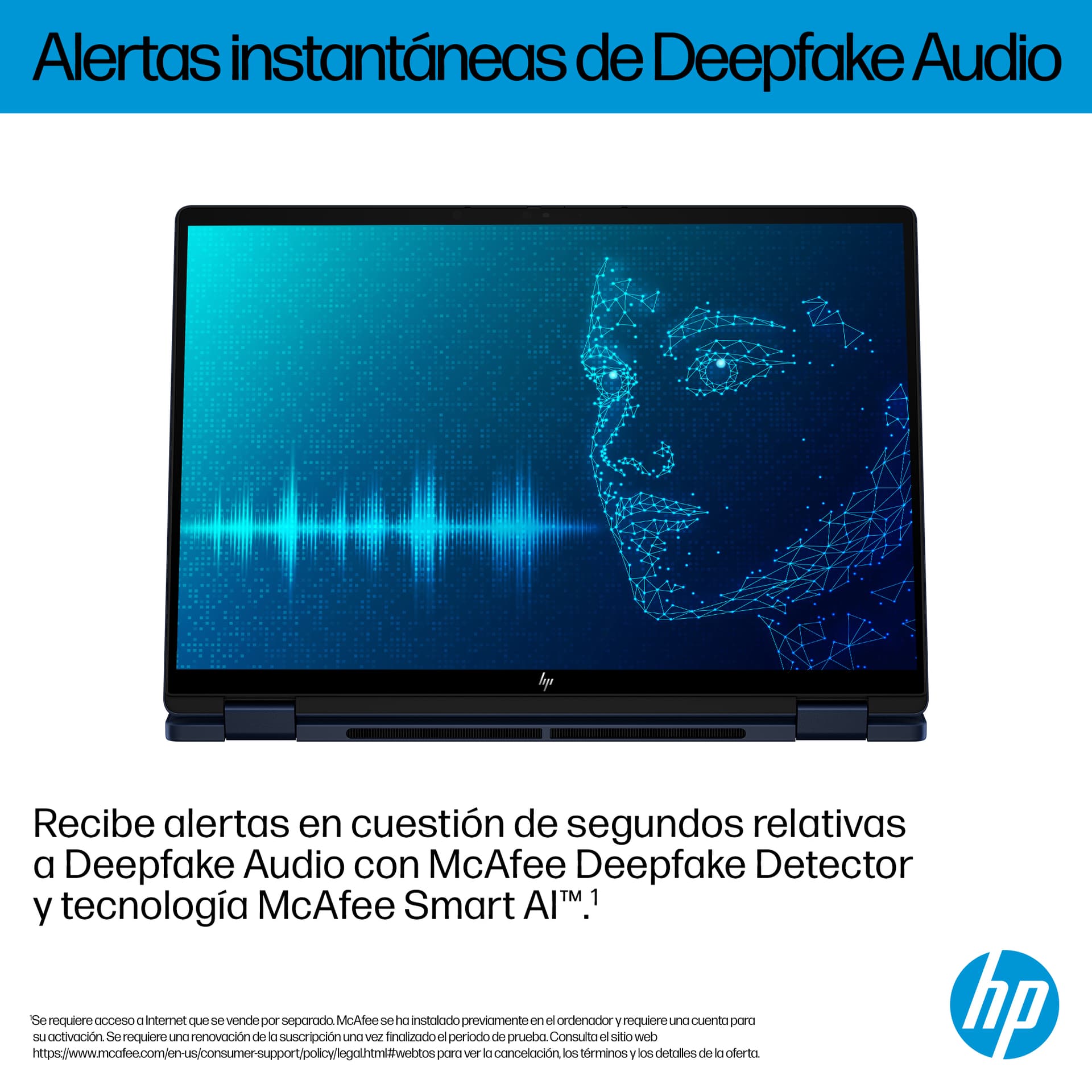 HP - Convertible 2 en 1 HP OmniBook X Flip 14-fm0000ns, Copilot+PC, Intel Core Ultra 7 EVO 258V, 32GB, 1TB SSD, 14' OLED, W11. - imagen 9