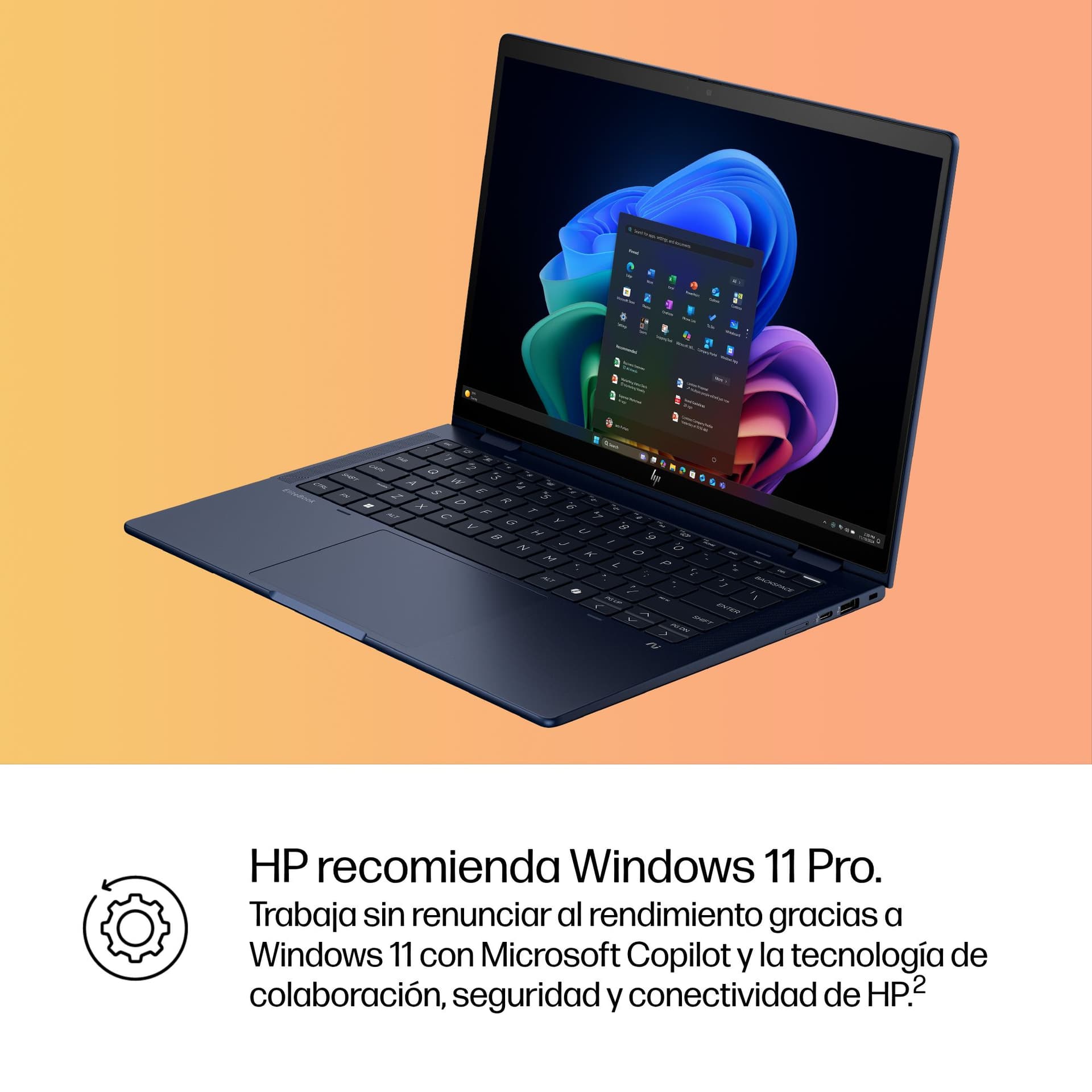 Portátil Profesional HP EliteBook X Flip G1i 14" con IA - imagen 8