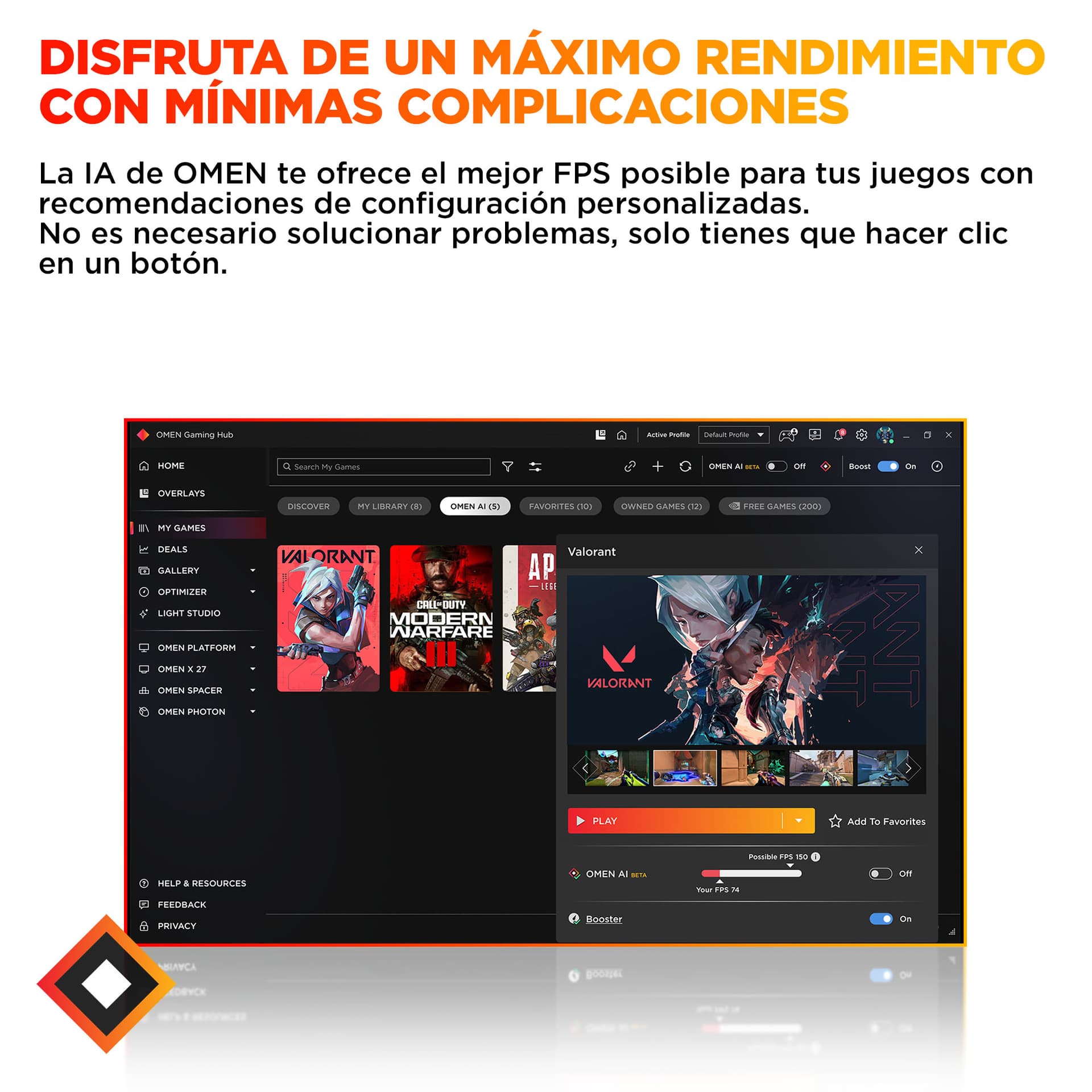 PC gaming OMEN 16L TG03-0047ns - imagen 10