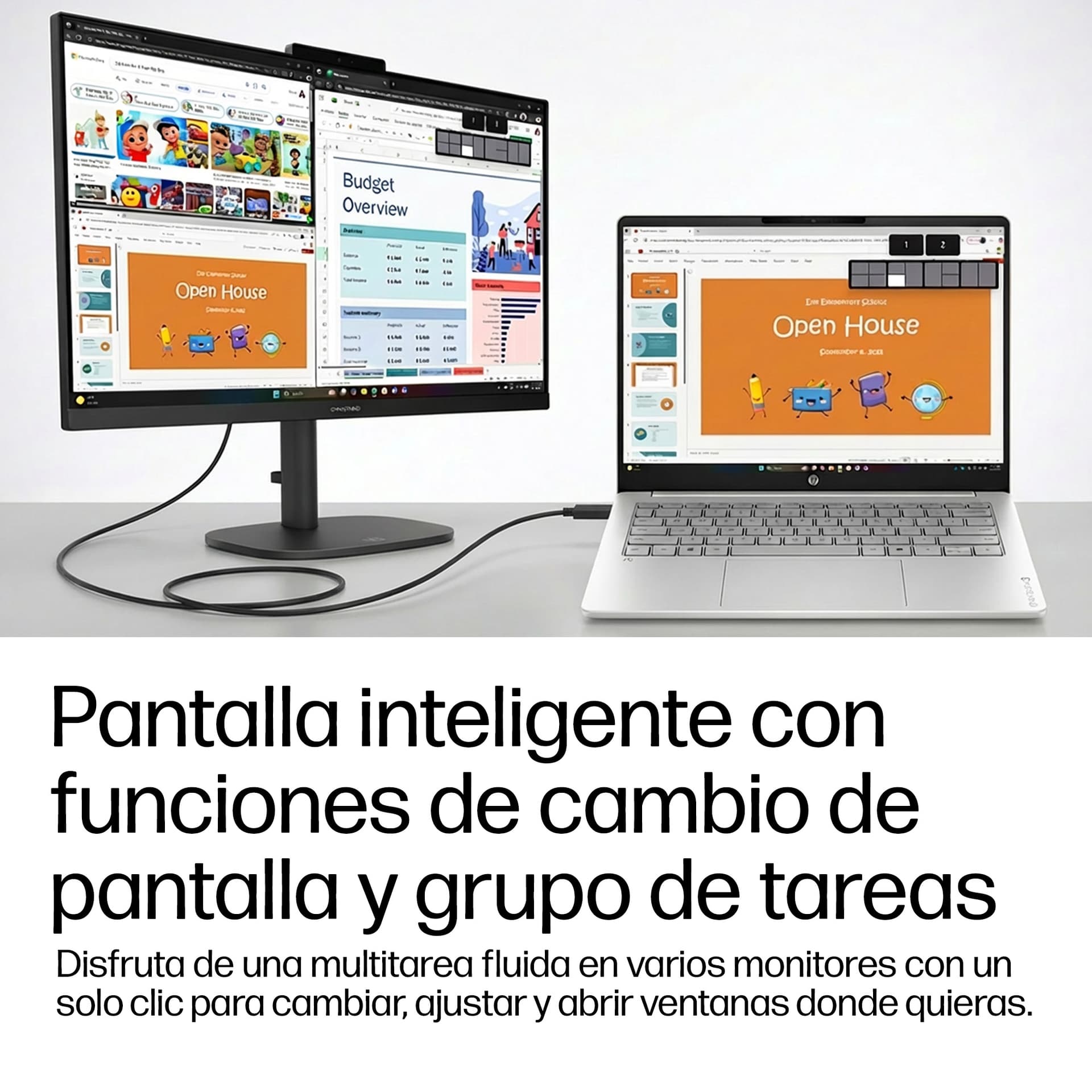 HP - Portátil HP OmniBook 3 16-bv0007ns, Copilot+PC, Ryzen AI 7-445, 24GB, 1TB SSD, 16' OLED, W11, Sin cargador. - imagen 11