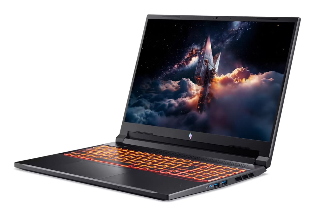 Portátil gaming - Acer Nitro V 16 AI ANV16-42-R4YP, 16" WUXGA, AMD Ryzen™ 7 260, 16GB RAM, 1 TB SSD, GeForce RTX™ 5050, Sin sistema operativo - imagen 4