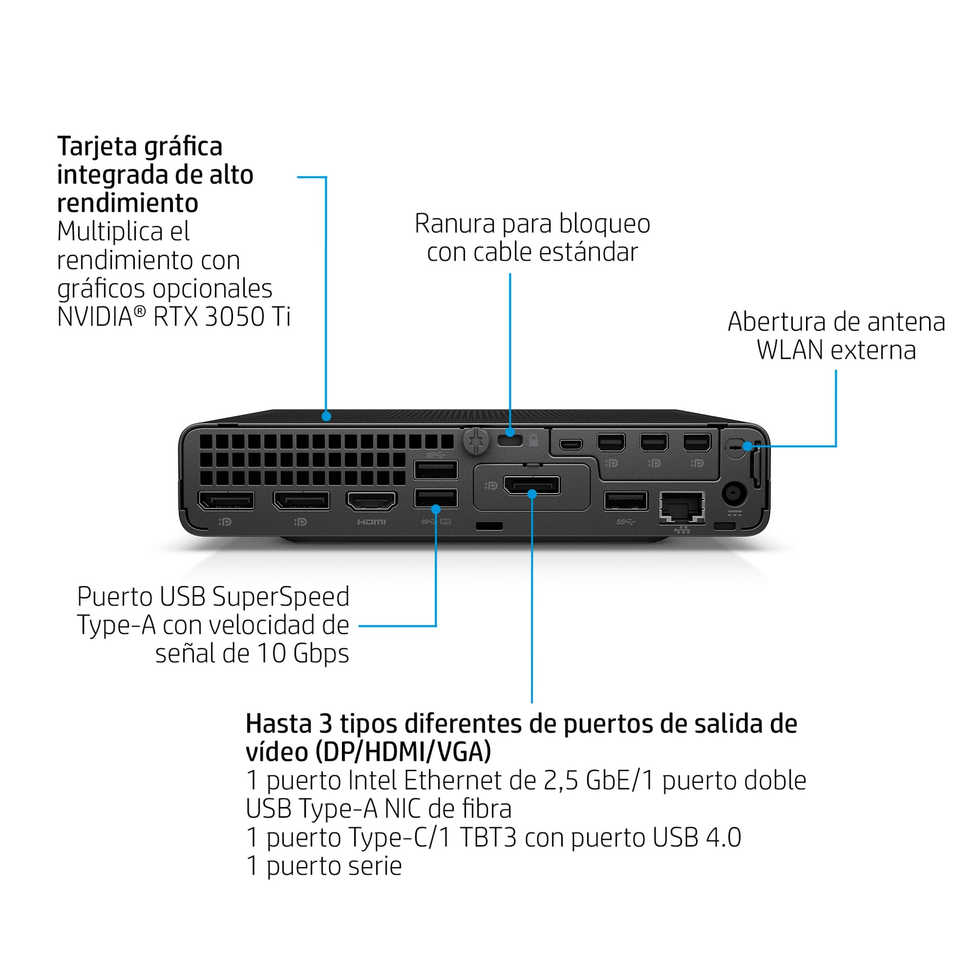 PC Profesional Mini HP Pro 800 G9 - imagen 3