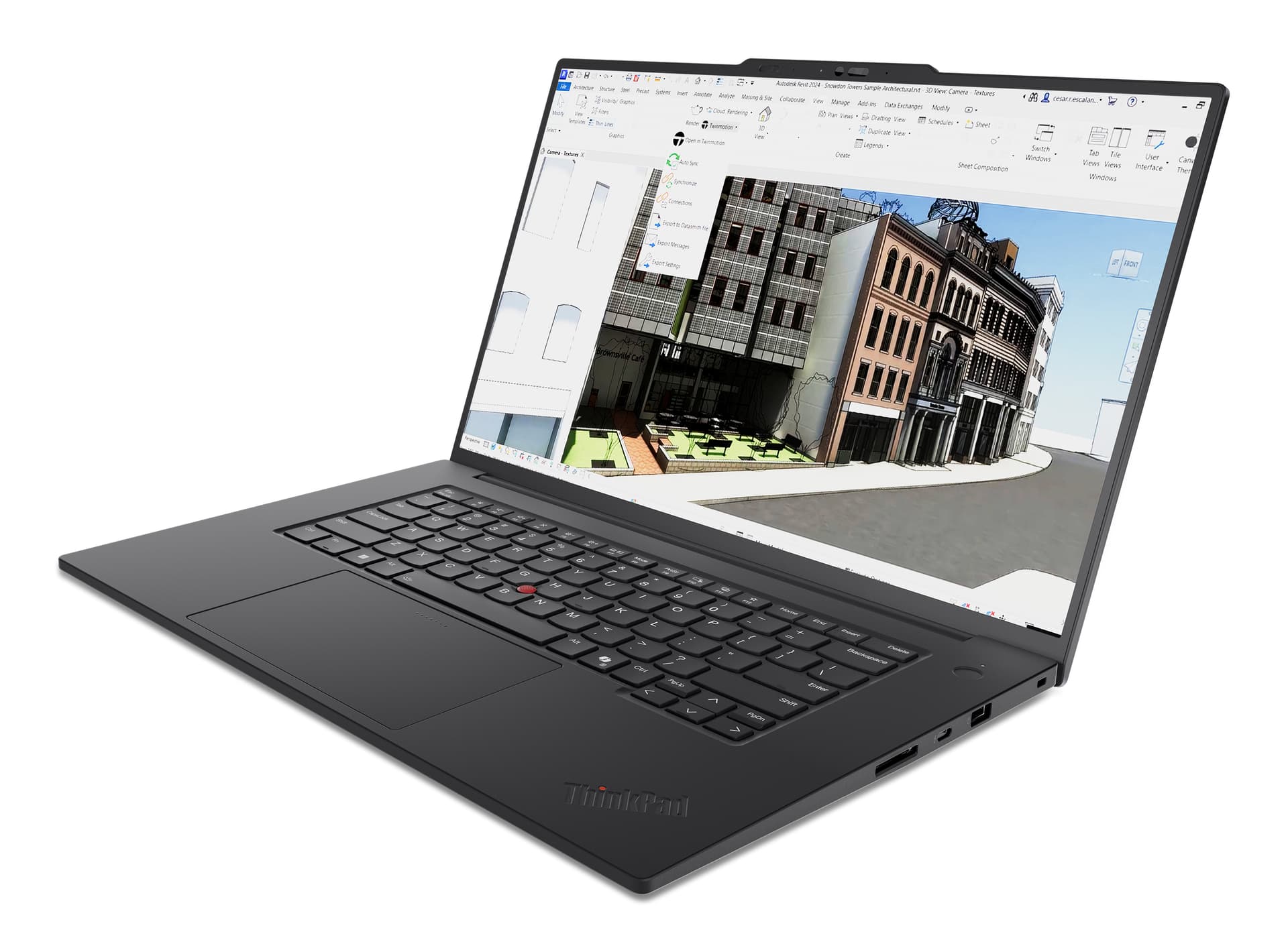 Portátil - Lenovo ThinkPad T1g Gen 8 Profesional, 16" WUXGA, Intel® Core™ Ultra 7 265H, 32GB RAM, 1TB SSD, GeForce RTX™ 5070, Windows 11 Pro - imagen 4