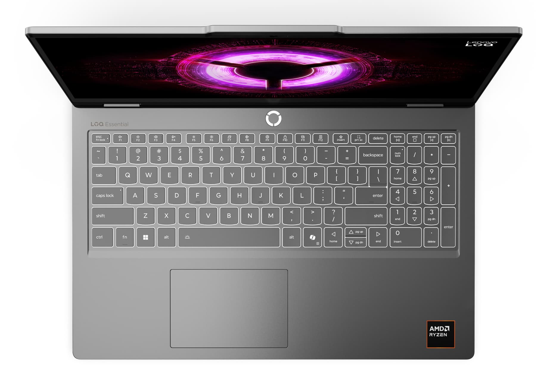 Portátil gaming - Lenovo LOQ Essential 15ARP11, 15.6" Full-HD, AMD Ryzen™ 7 170, 16GB RAM, 512GB SSD, GeForce RTX™ 5050, Sin sistema operativo, Gris - imagen 18