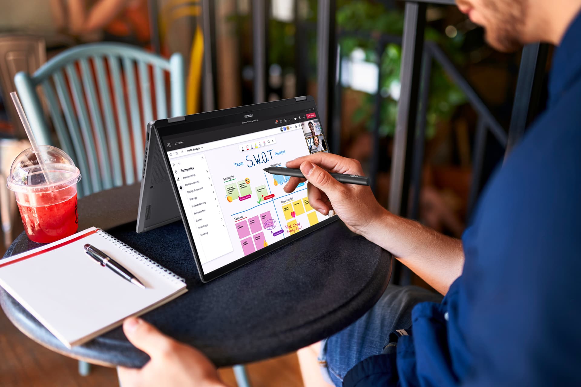 Asus - Convertible 2 en 1 ASUS Vivobook Flip TP3407SA-QL064W, Intel Core Ultra 7-258V, 32GB, 1TB SSD, 14', W11. - imagen 16