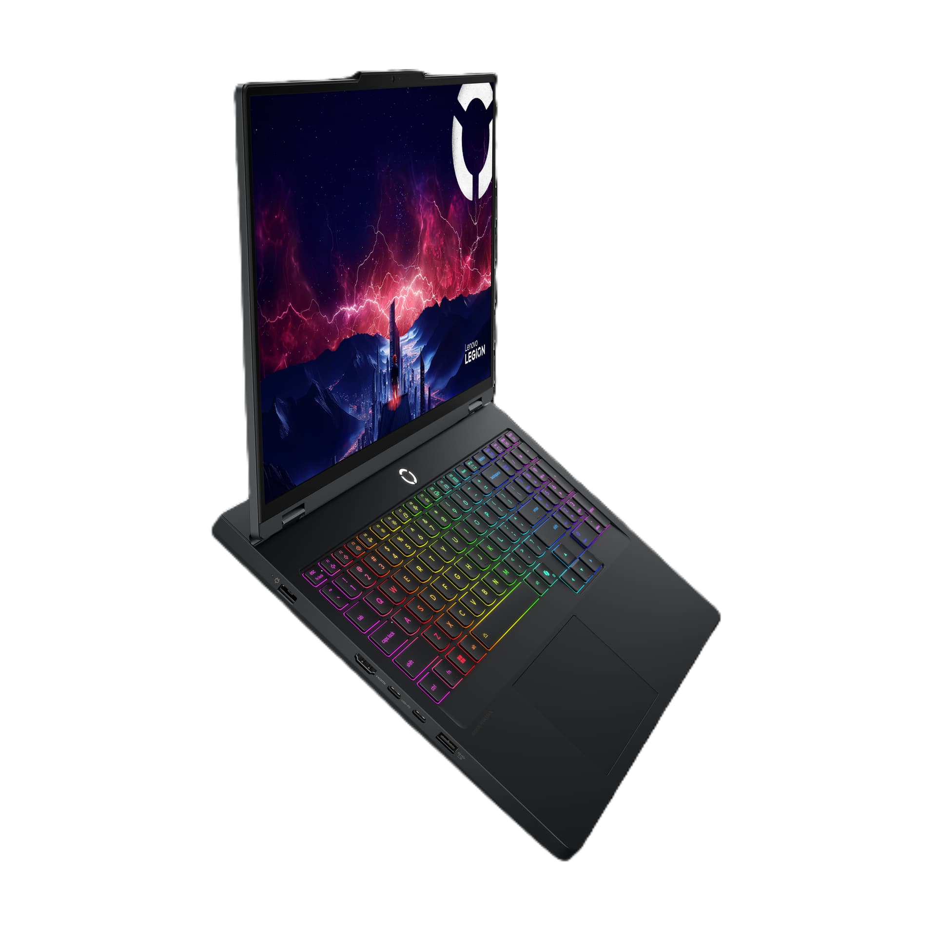 Portátil gaming - Lenovo Legion Pro 5 16ADR10, 16" WQXGA, AMD Ryzen™ 9 8940HX, 32GB RAM, 1TB SSD, GeForce RTX™ 5070, Sin sistema operativo, Negro - imagen 7