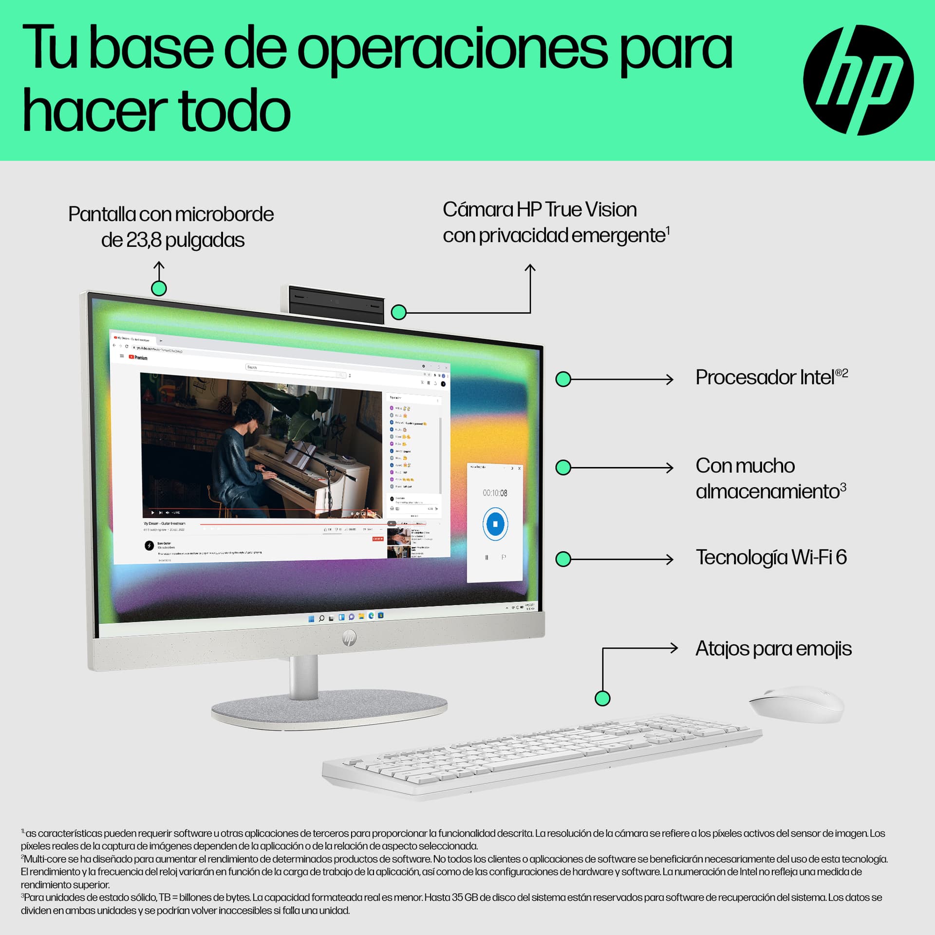 PC All in One HP 24-cr0025ns - imagen 9