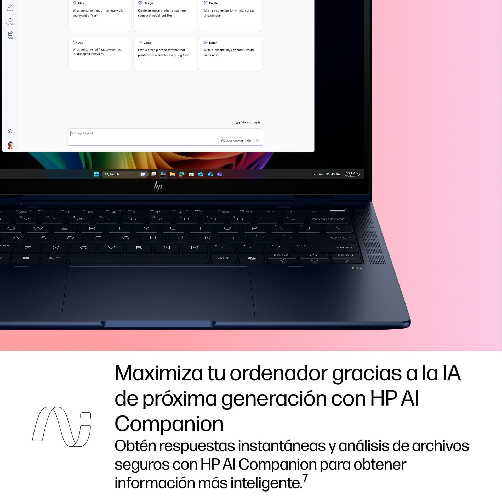 Portátil Profesional HP EliteBook X Flip G1i 14" con IA - imagen 14