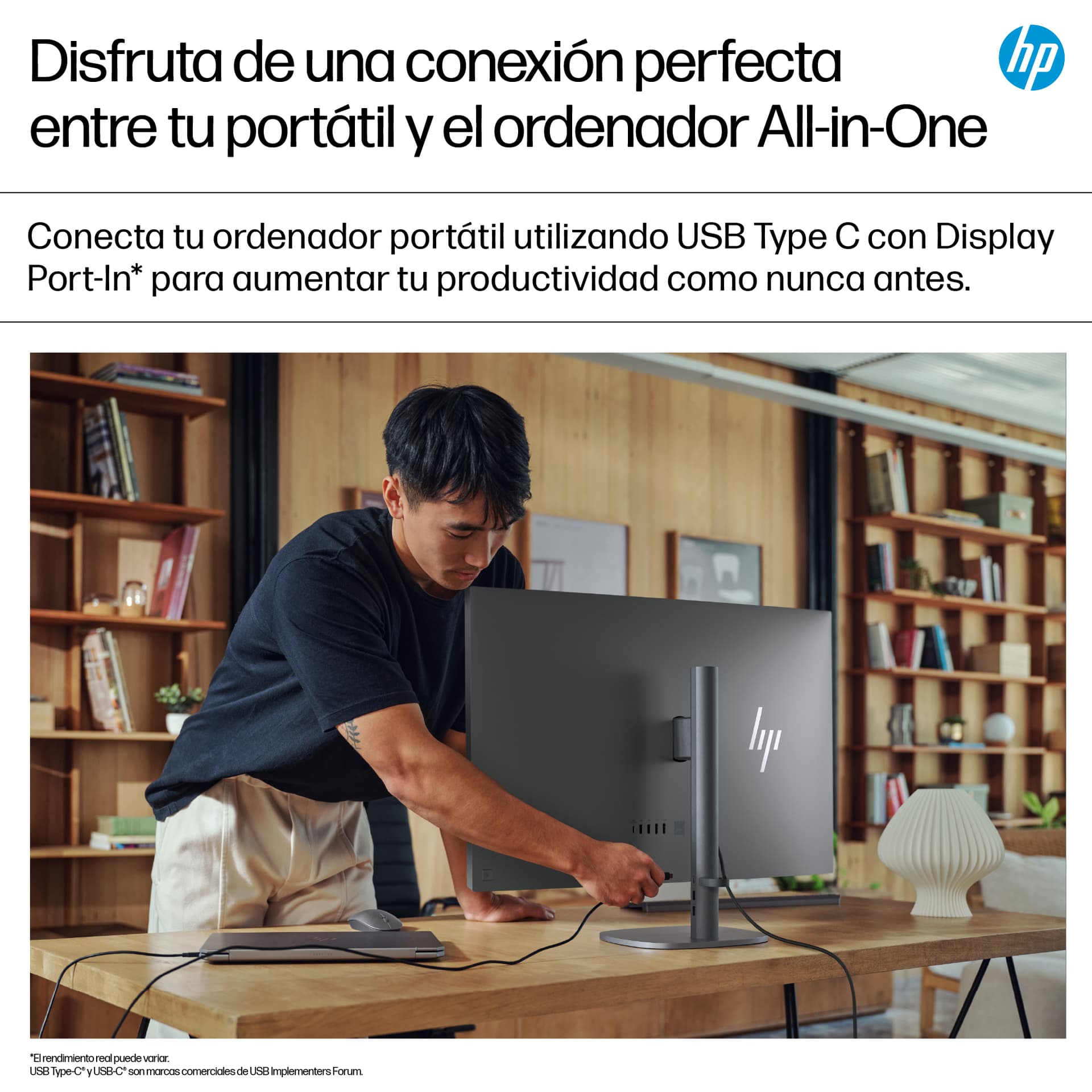 HP - All in One HP OmniStudio X 32-c1005ns, Copilot+PC, Intel Core Ultra 7-258V, 32GB, 1TB SSD, Intel Arc, 31,5', W11. - imagen 10