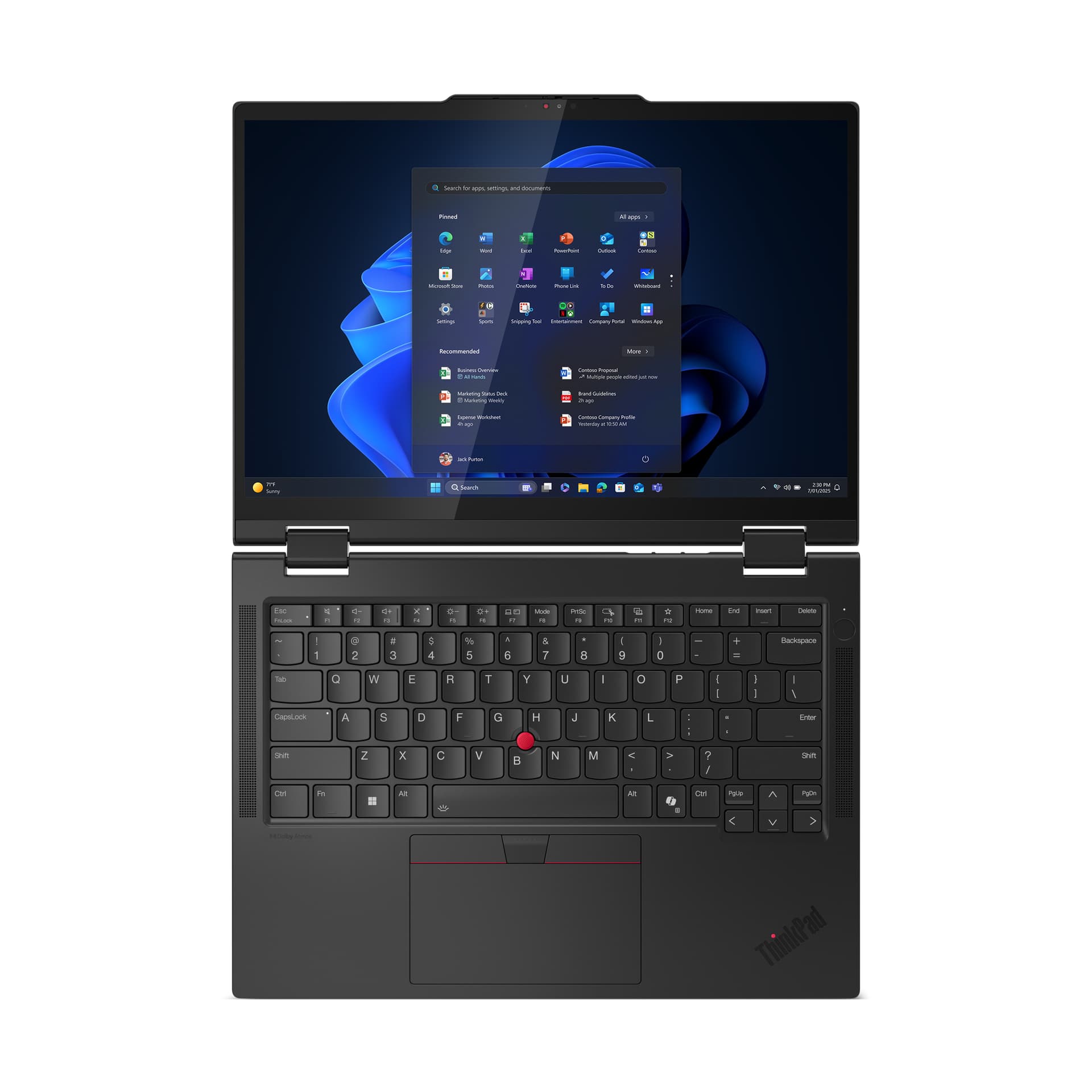 Convertible 2 en 1 - Lenovo ThinkPad T14s 2in1 Gen Profesional, 14" WUXGA, Intel® Core™ Ultra 5 225U, 16GB RAM, 512GB, UHD Graphics,W11Pro,Inc lápiz - imagen 17