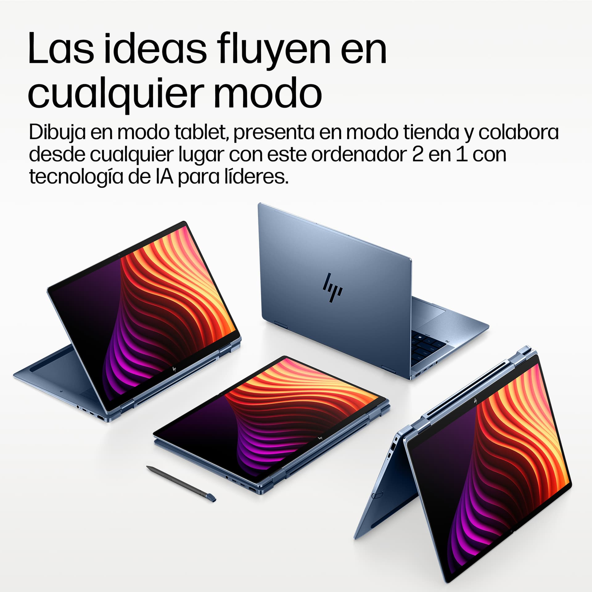 Portátil Profesional HP EliteBook X Flip G2i 14" con IA - imagen 8