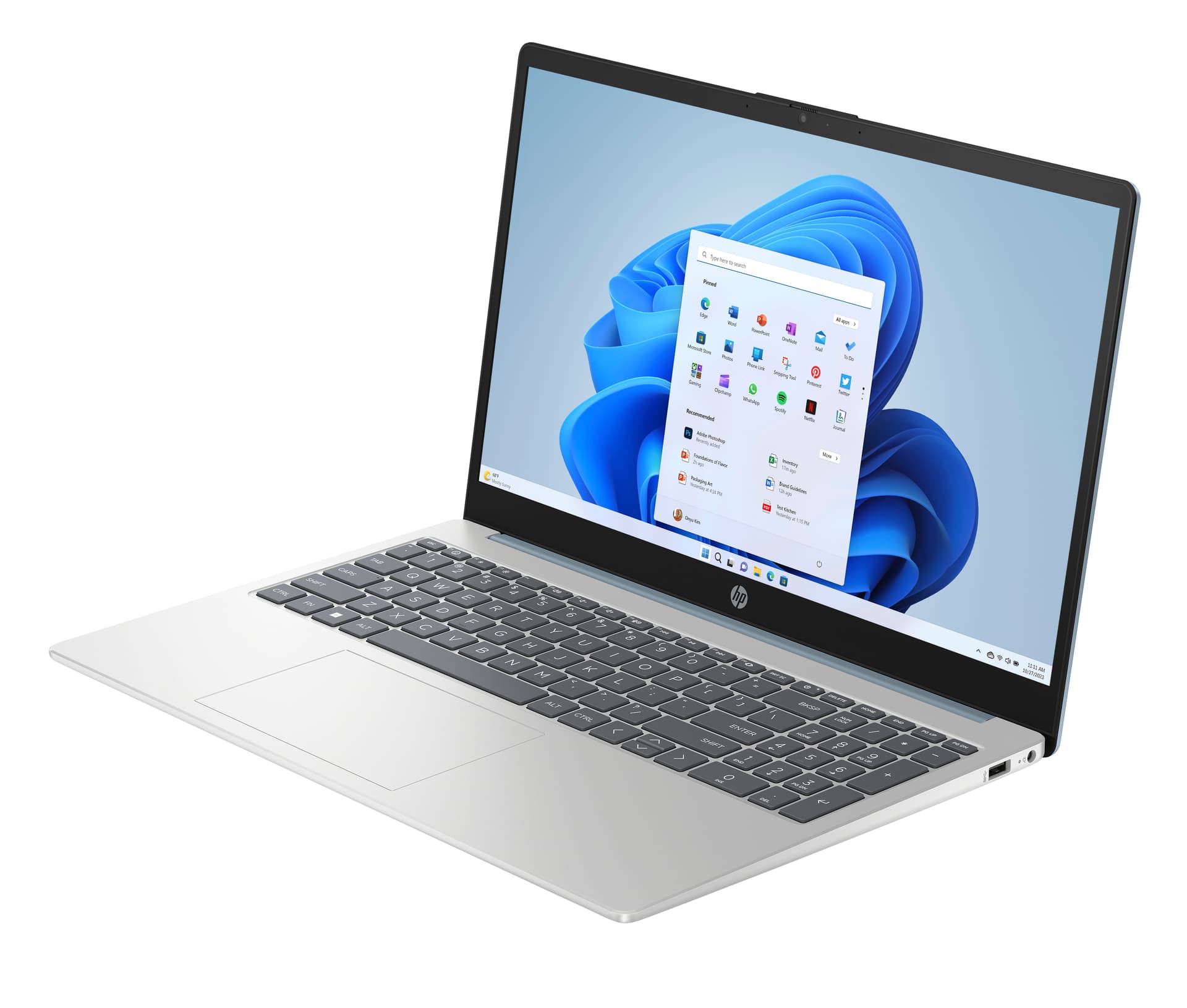 Portátil - HP 15-fd0019ns, 15.6" Full HD, Intel® Core™ i5-1334U, 16GB RAM, 1TB SSD, Gráficos Iris® Xe, Windows 11 Home, Azul - imagen 7