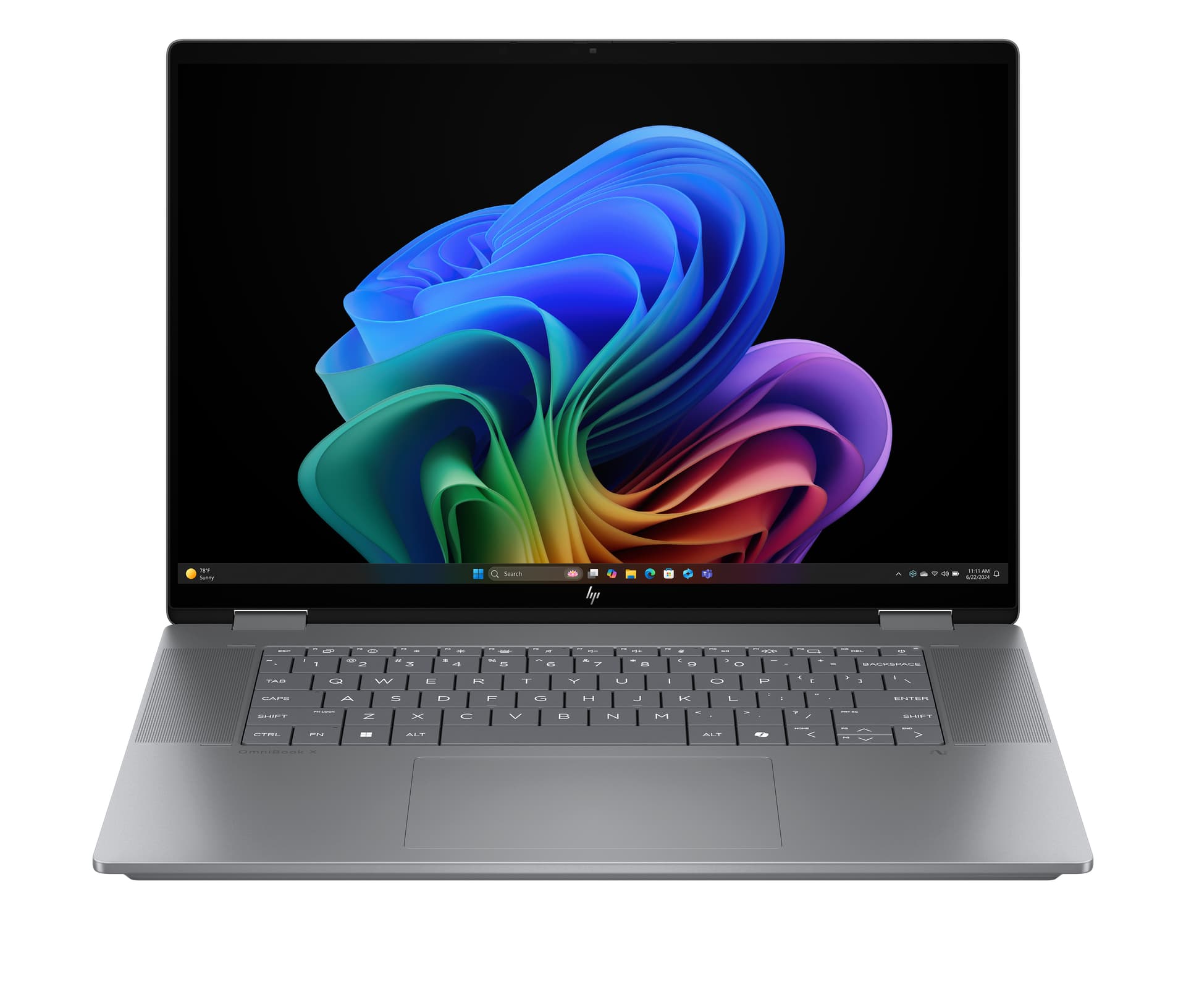 HP - Convertible 2 en 1 HP OmniBook X Flip 16-ar0001ns, Copilot+PC, Ryzen IA 7-350, 16GB, 1TB SSD, 16' OLED, W11. - imagen 2