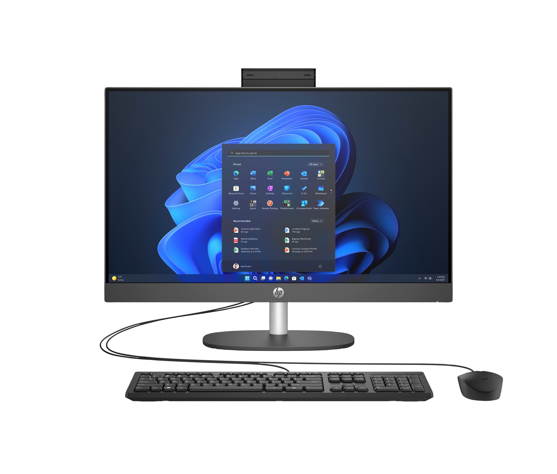 PC Profesional All in One HP ProOne 245 G10 - imagen 2