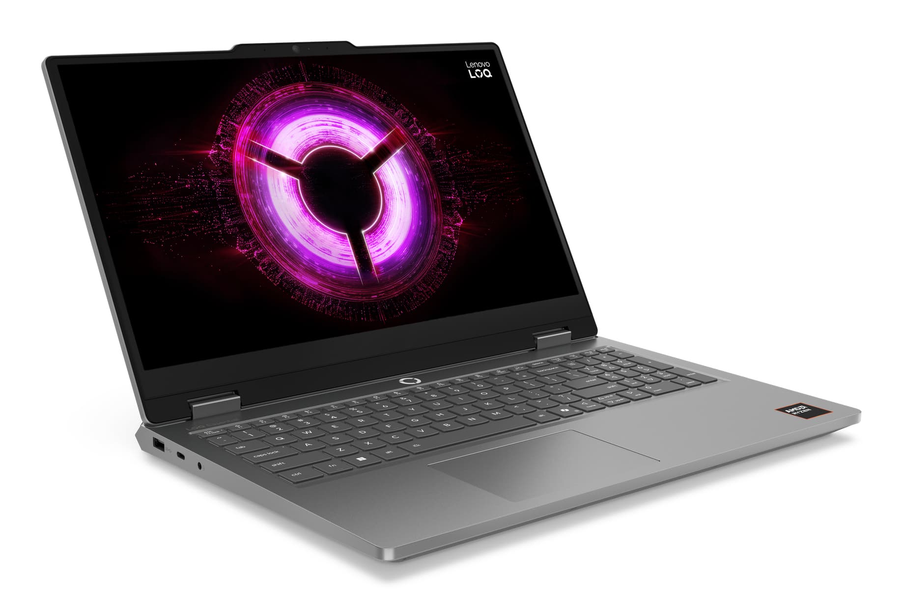 Portátil gaming - Lenovo LOQ Essential 15ARP11, 15.6" Full-HD, AMD Ryzen™ 7 170, 16GB RAM, 512GB SSD, GeForce RTX™ 5050, Sin sistema operativo, Gris - imagen 3